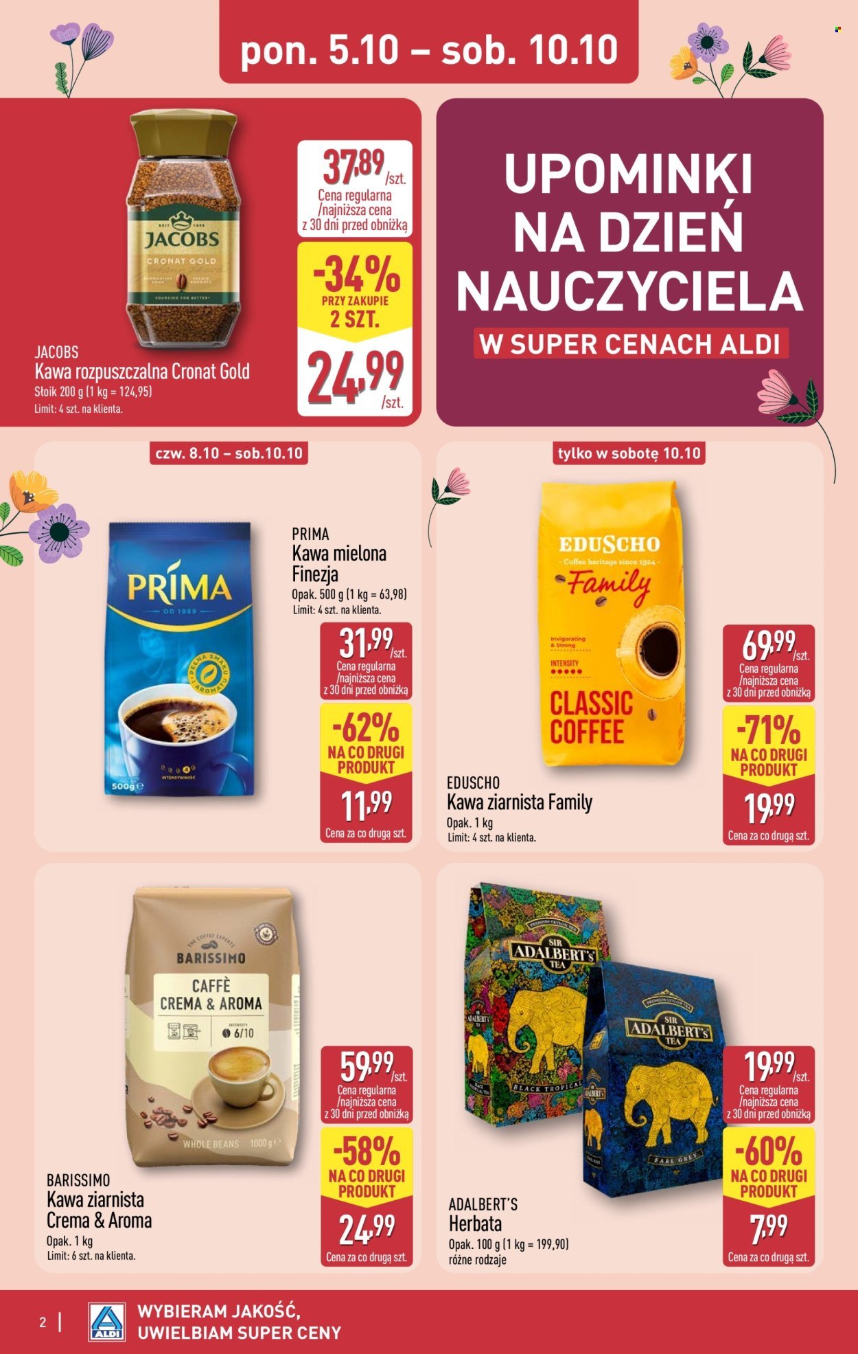 Gazetka ALDI - Dzień nauczyciela