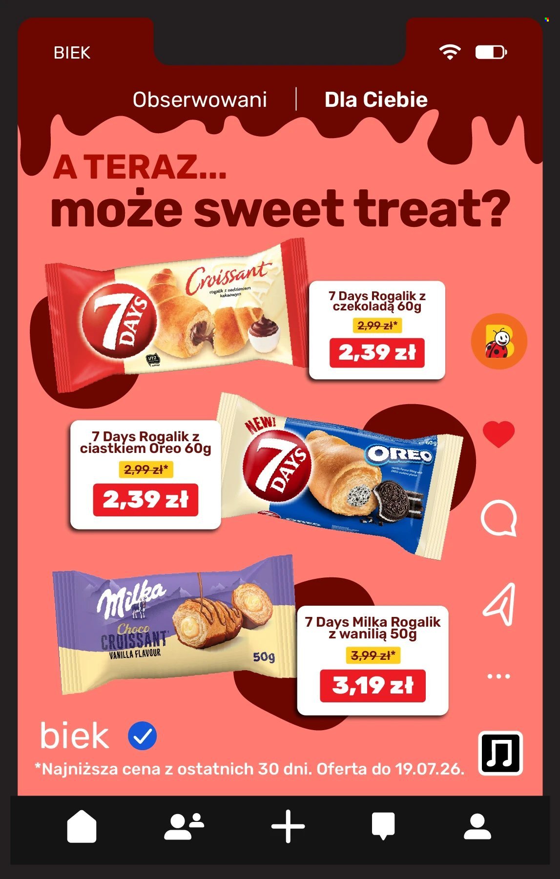 Gazetka BIEDRONKA - Kiek