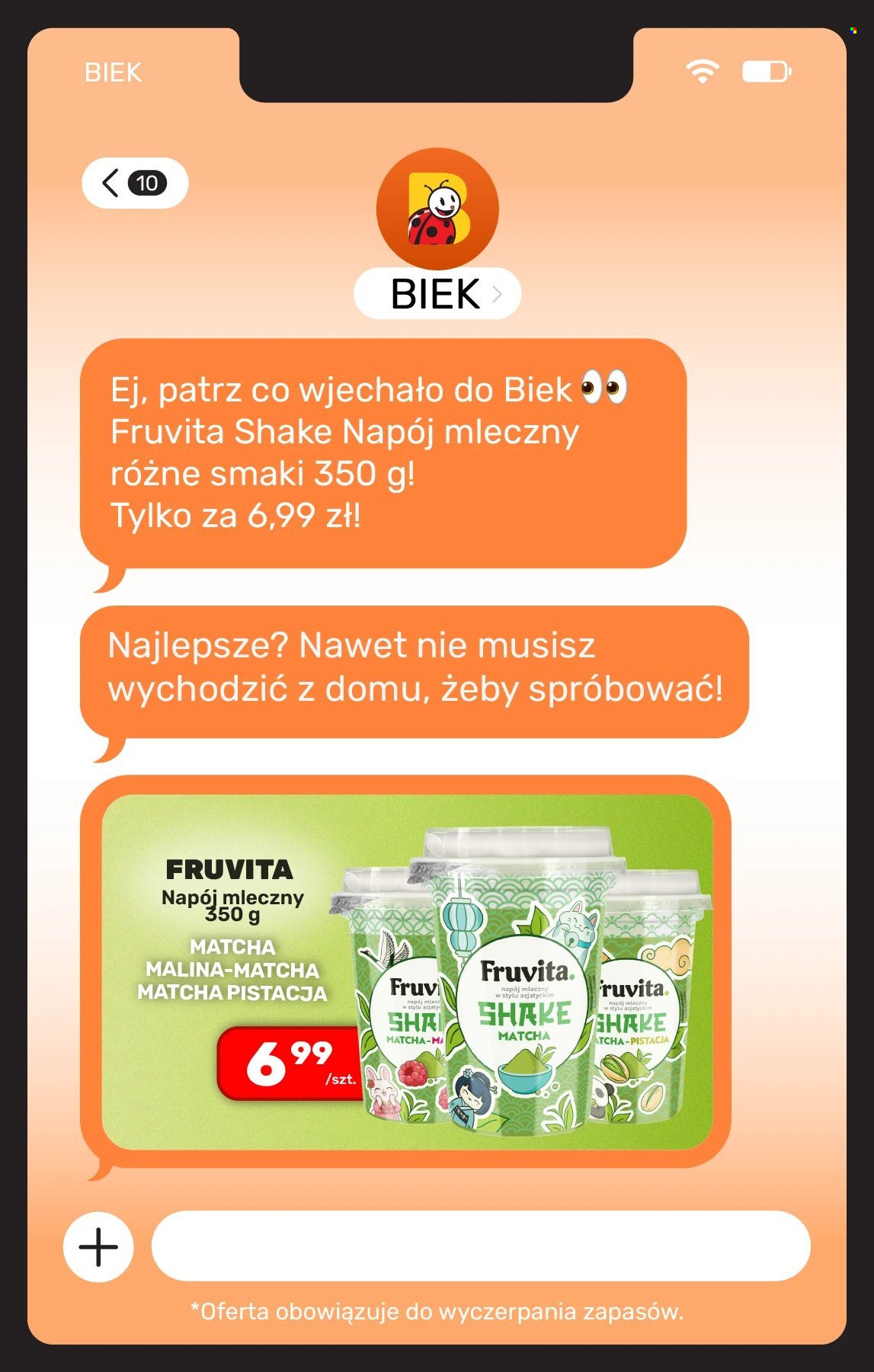 Gazetka BIEDRONKA - Kiek