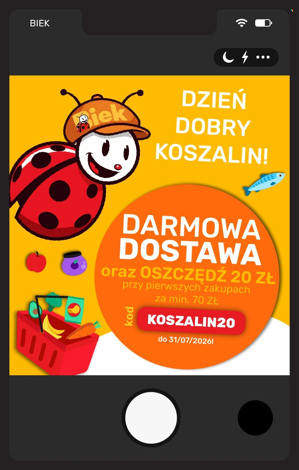 Gazetka BIEDRONKA - Kiek