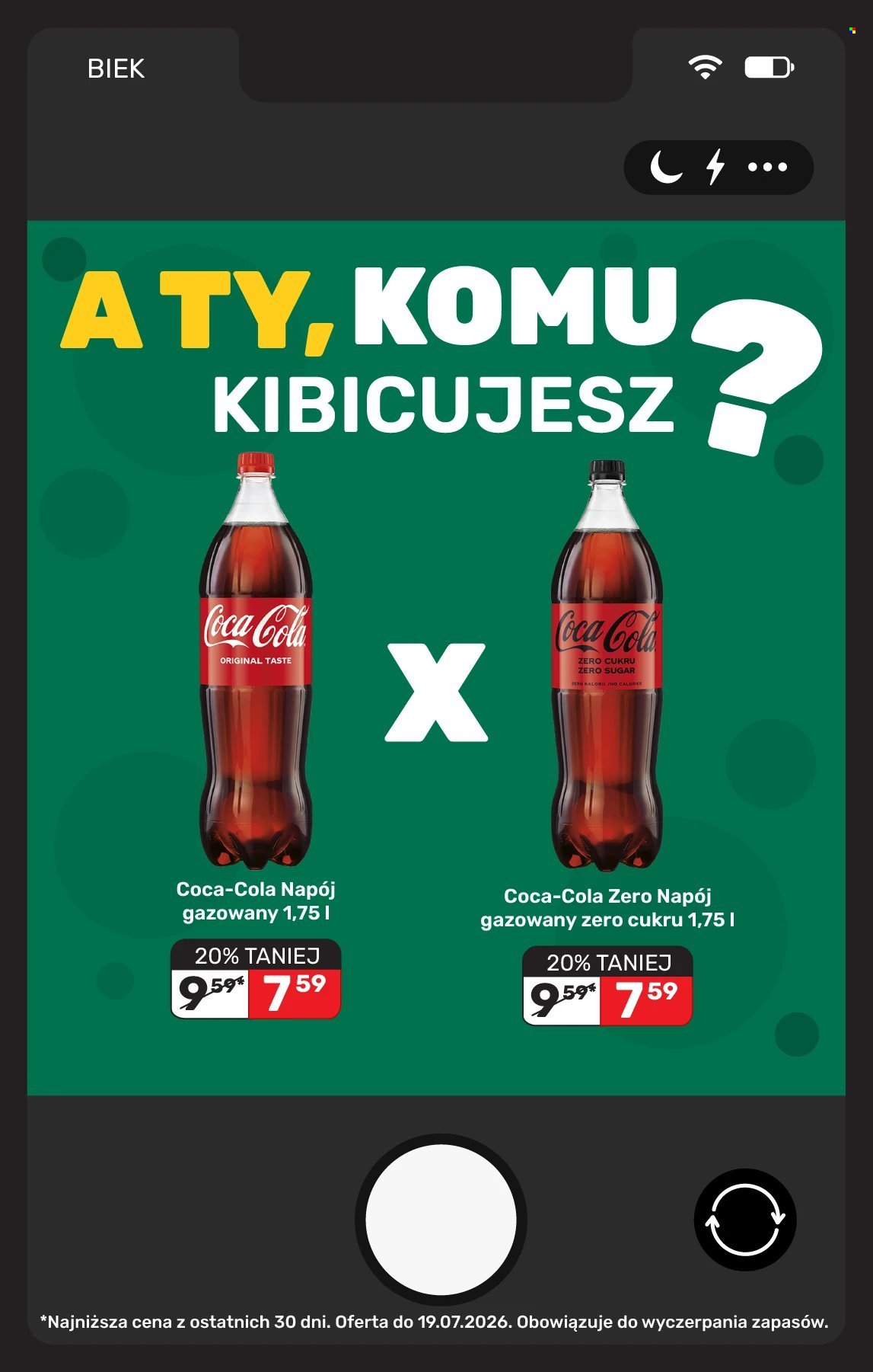 Gazetka BIEDRONKA - Kiek