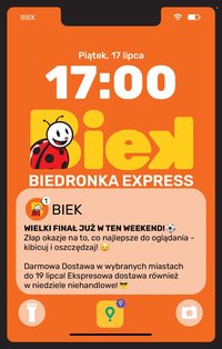 Gazetka BIEDRONKA - Kiek