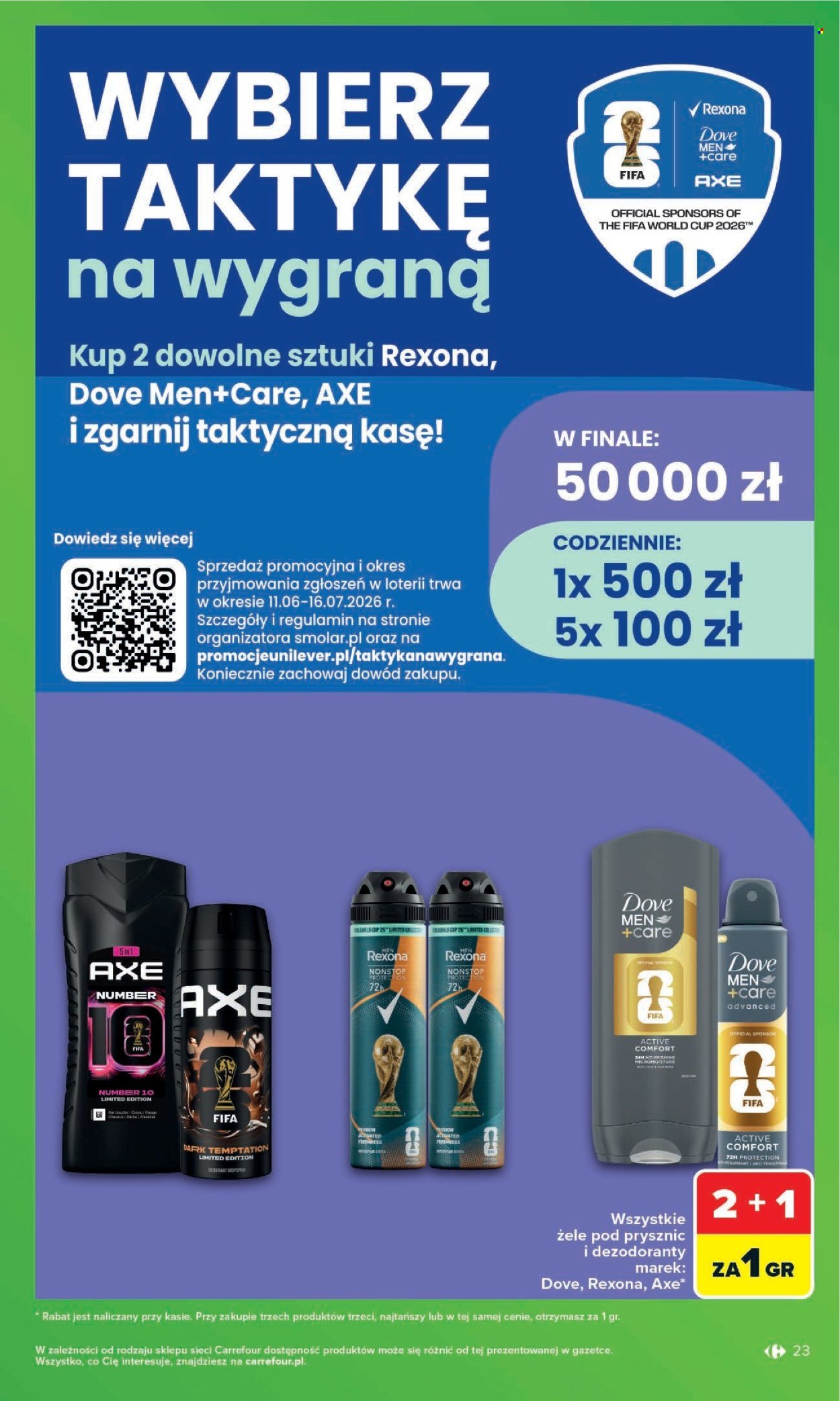 Gazetka CARREFOUR - Zakupowa taktyka kibica