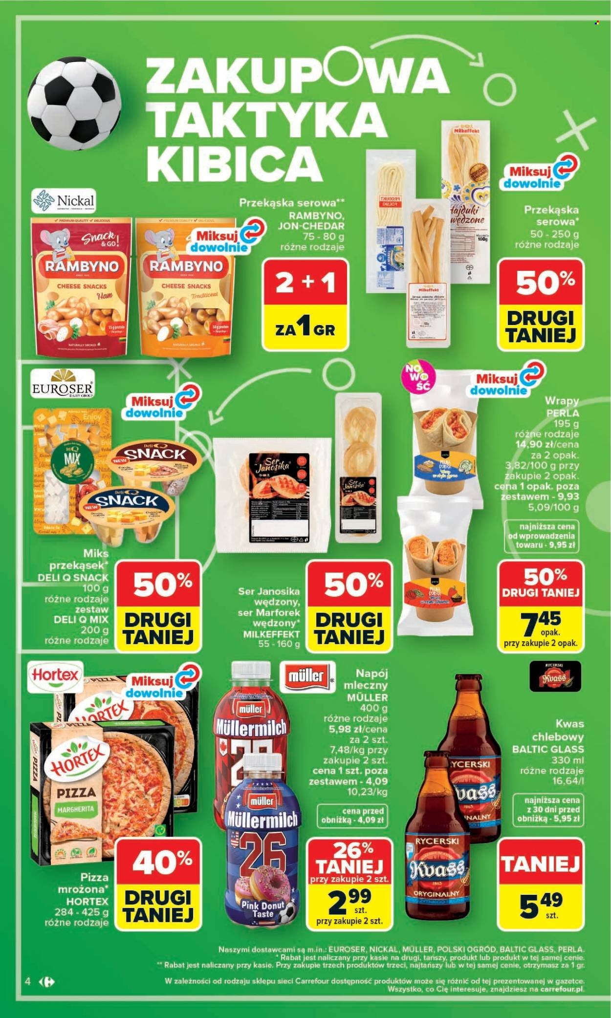 Gazetka CARREFOUR - Zakupowa taktyka kibica