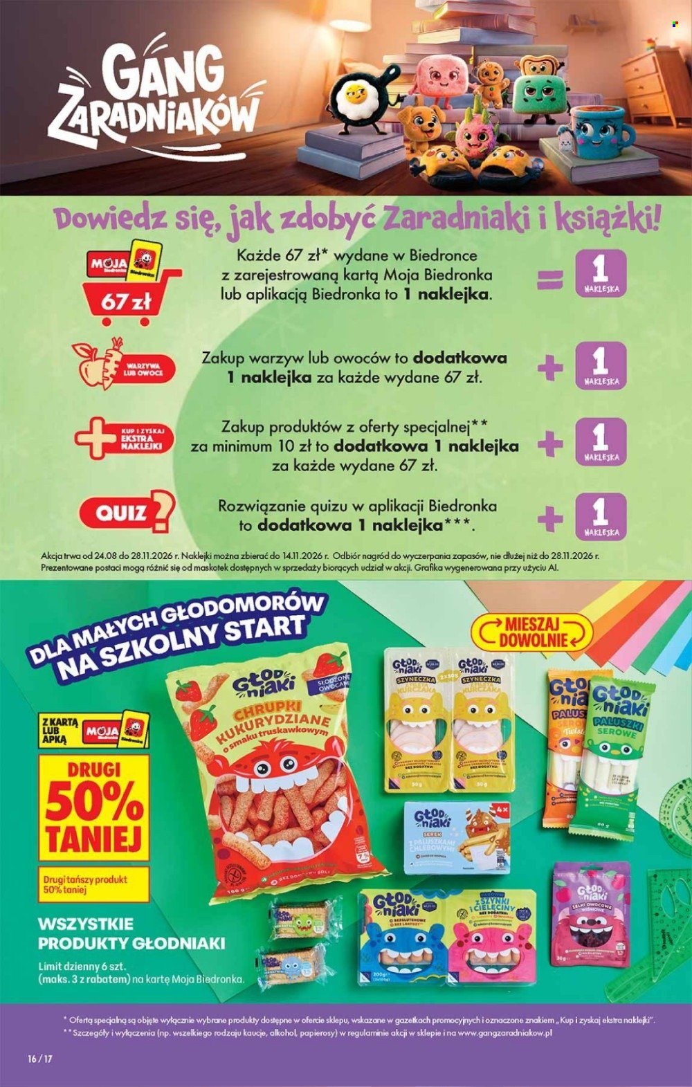 Gazetka BIEDRONKA - Gang zaradniakow