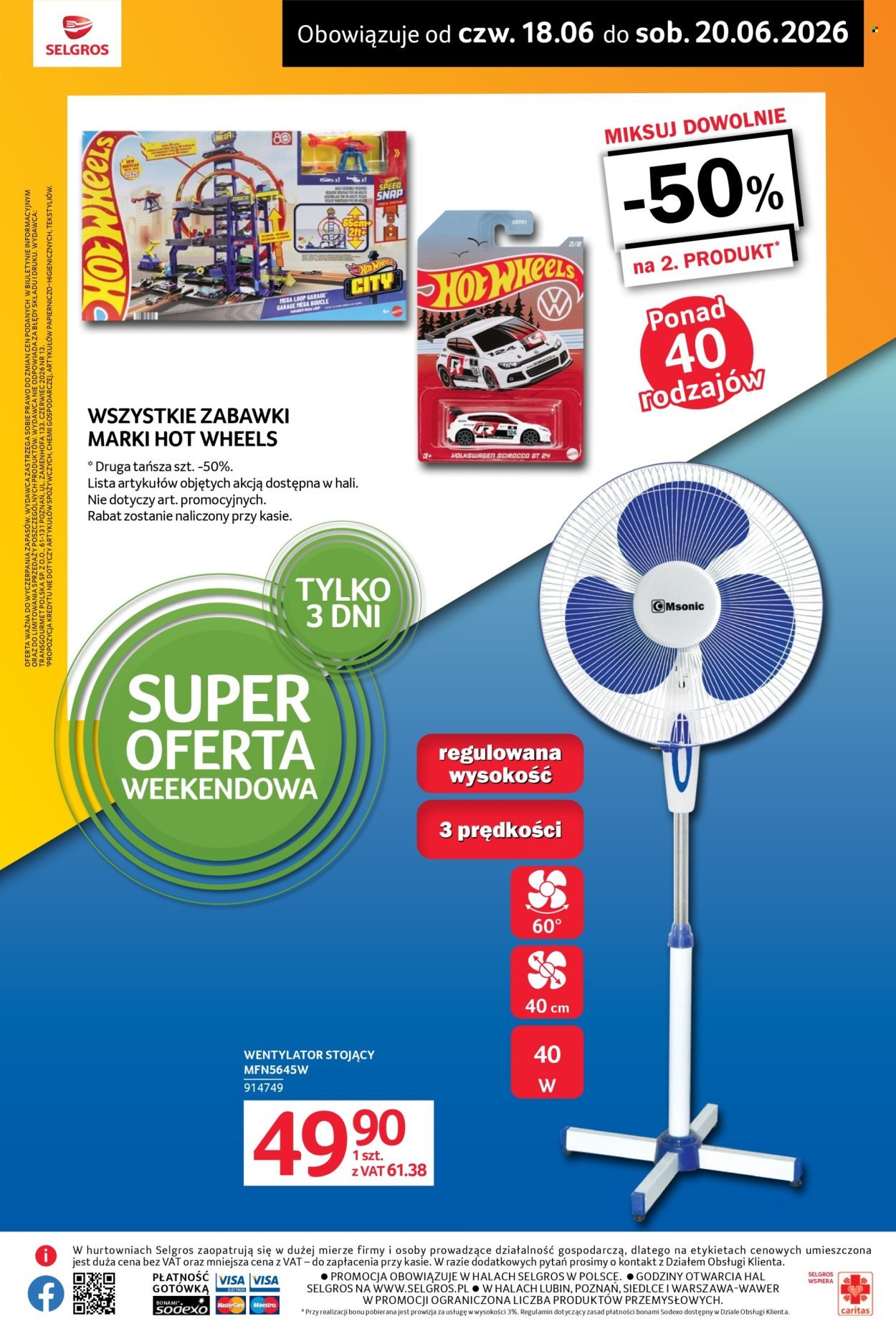 Gazetka SELGROS - Oferta weekendowa