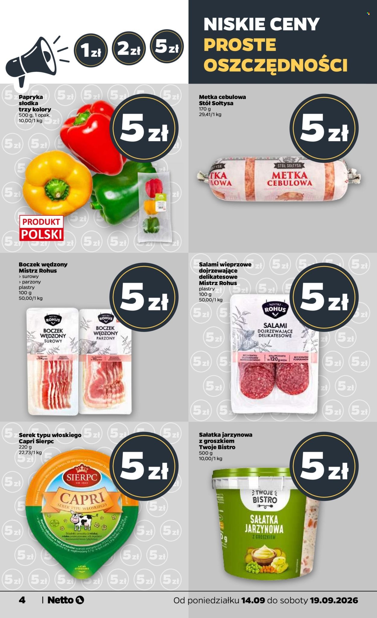 Gazetka NETTO - Od poniedziałku