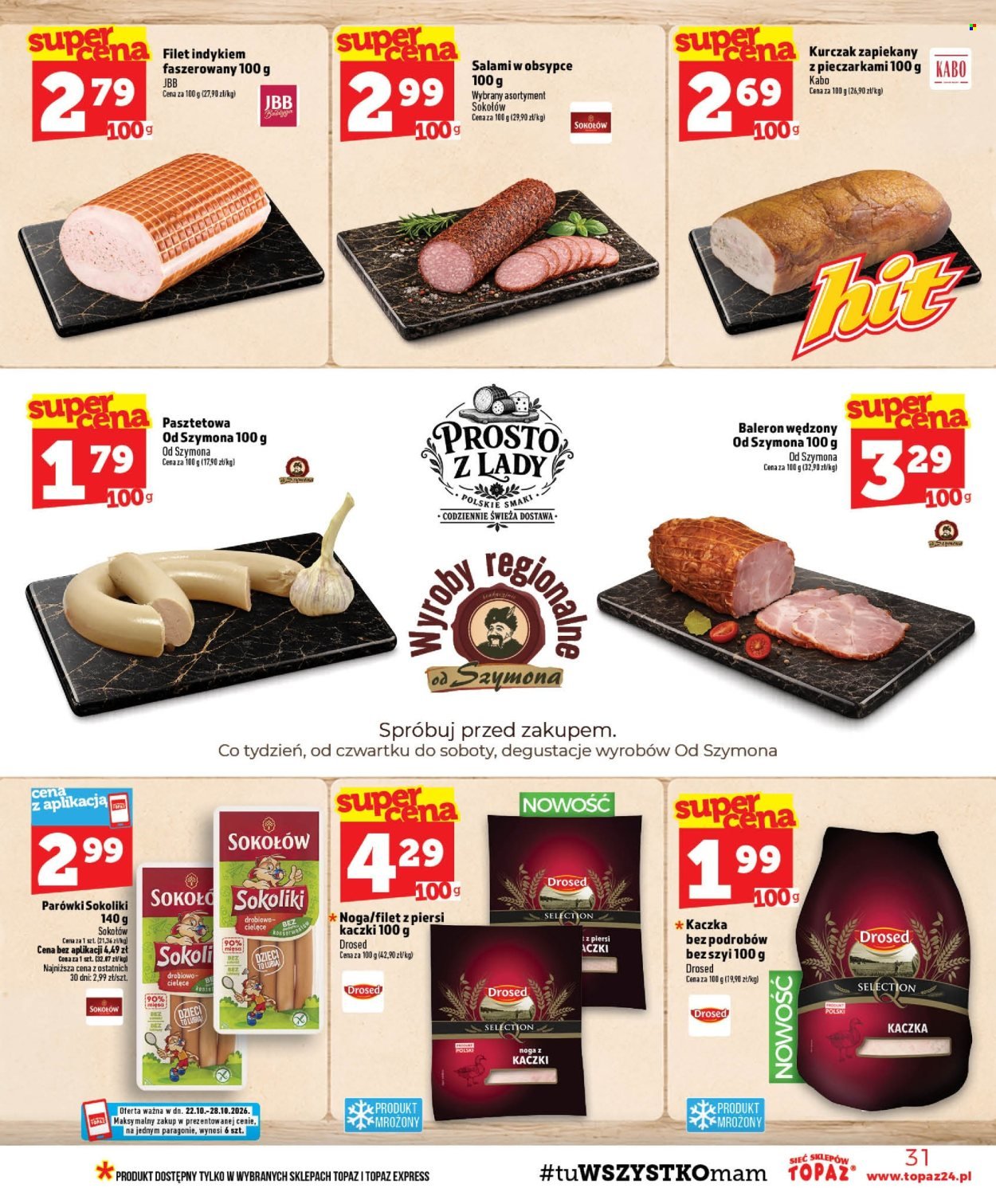Gazetka TOPAZ - Od czwartku 22.10.2026