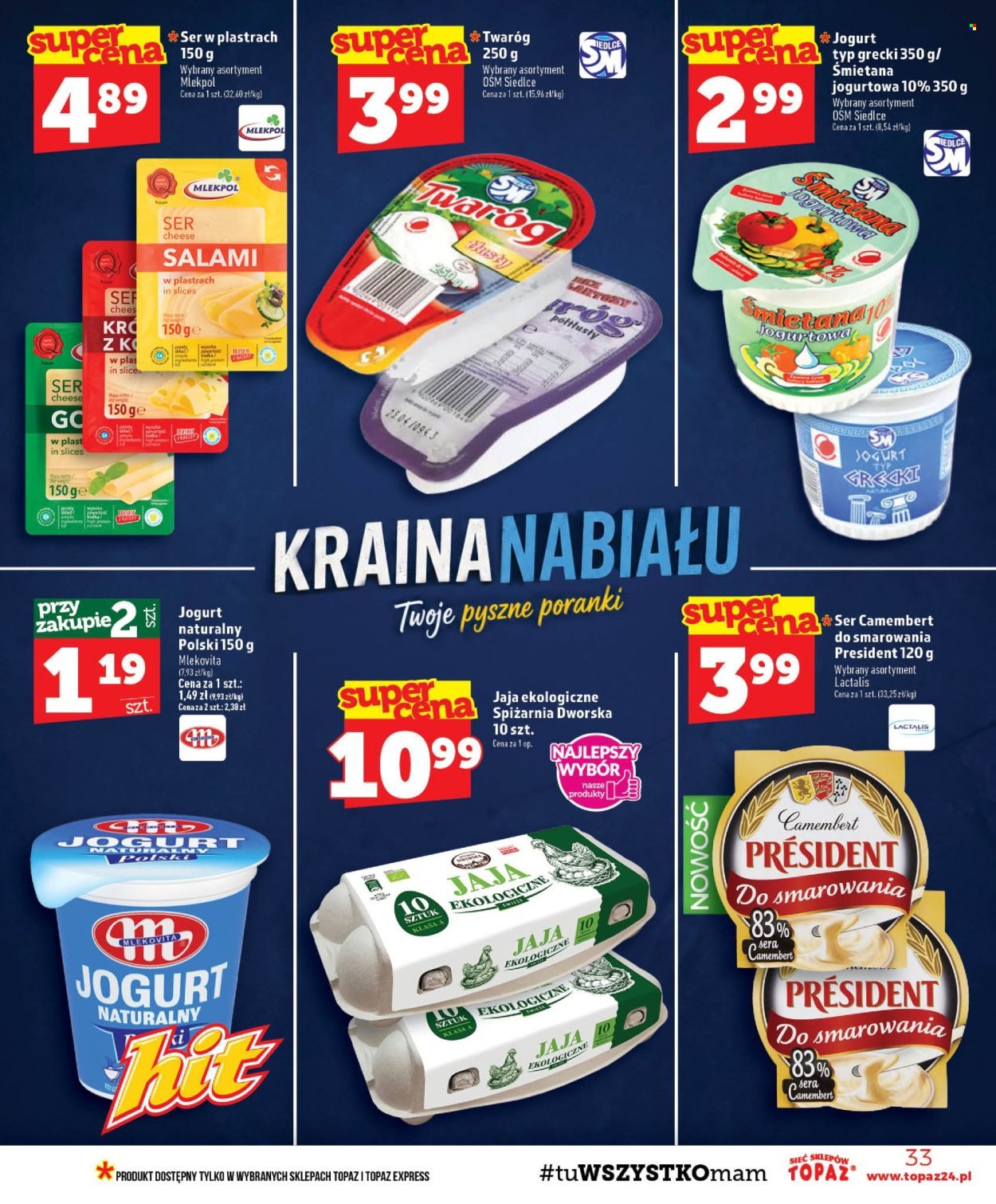 Gazetka TOPAZ - Od czwartku 22.10.2026