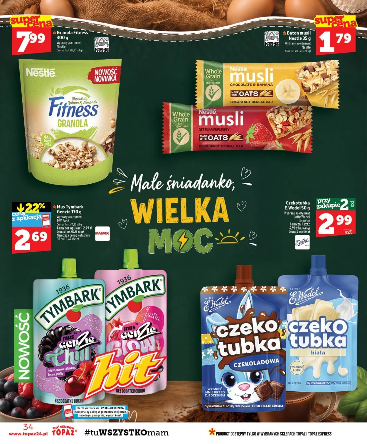 Gazetka TOPAZ - Od czwartku 22.10.2026