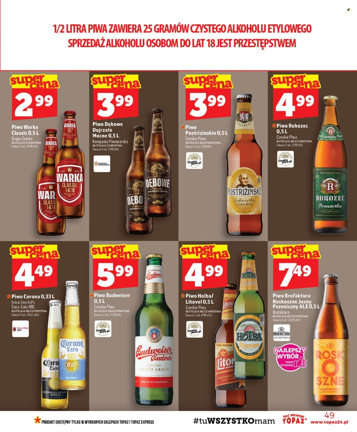 Gazetka TOPAZ - Od czwartku 22.10.2026