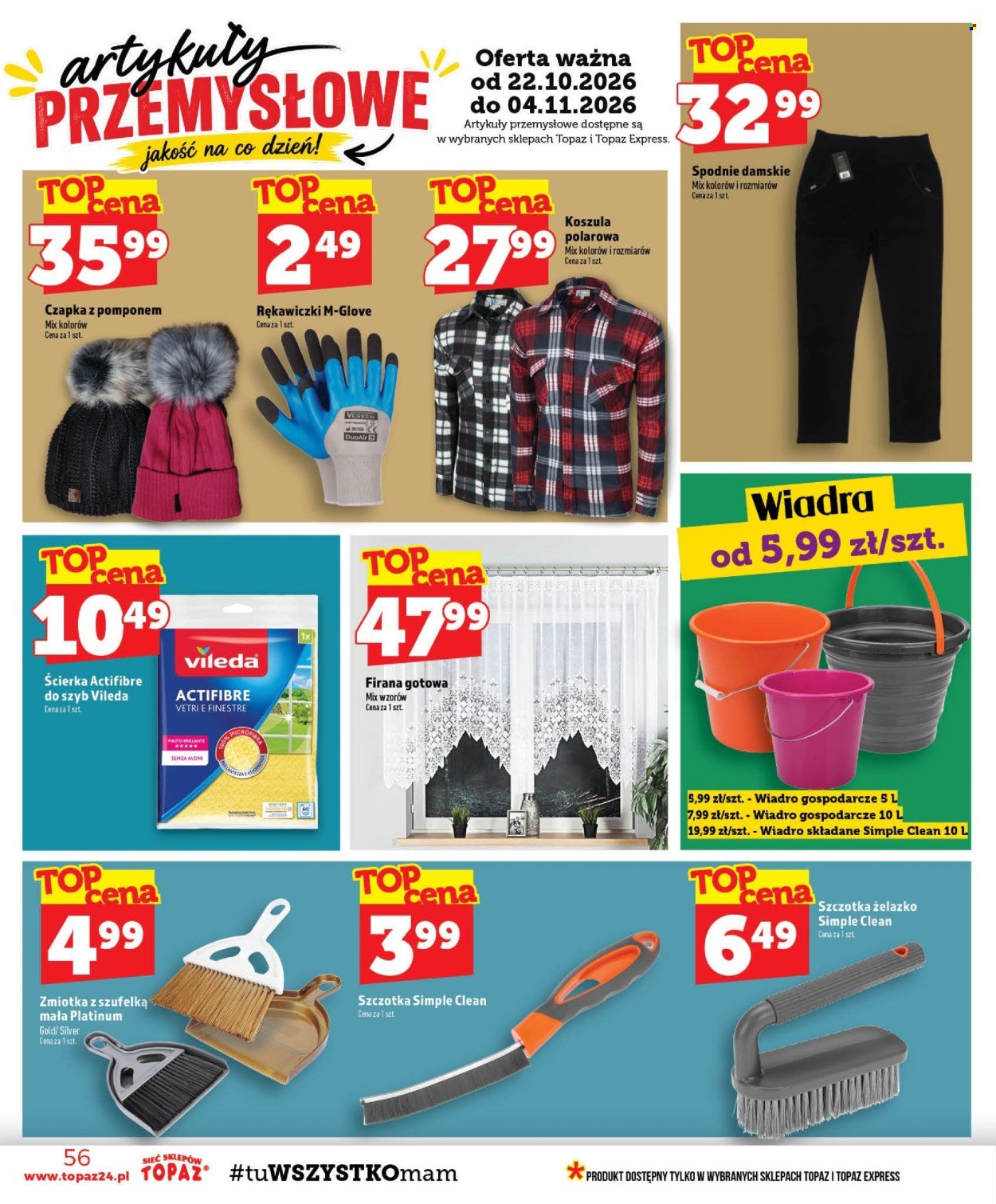 Gazetka TOPAZ - Od czwartku 22.10.2026