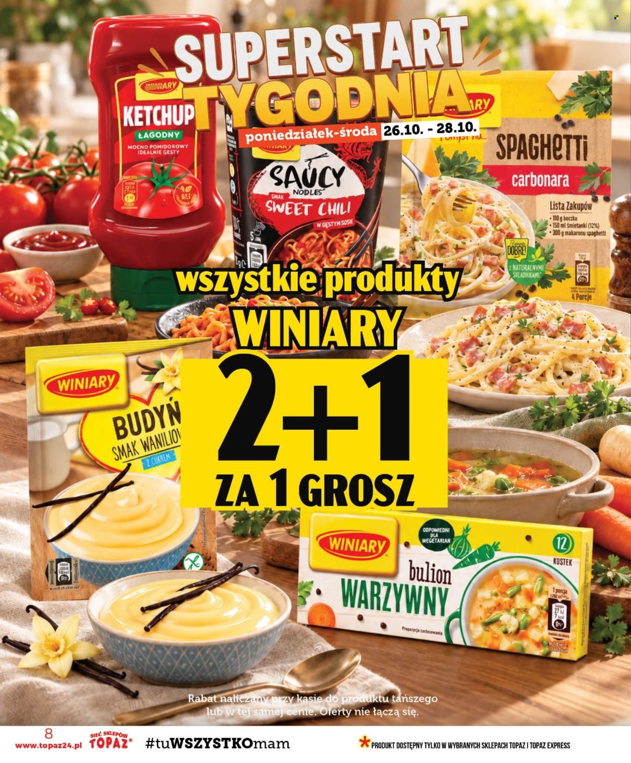 Gazetka TOPAZ - Od czwartku 22.10.2026