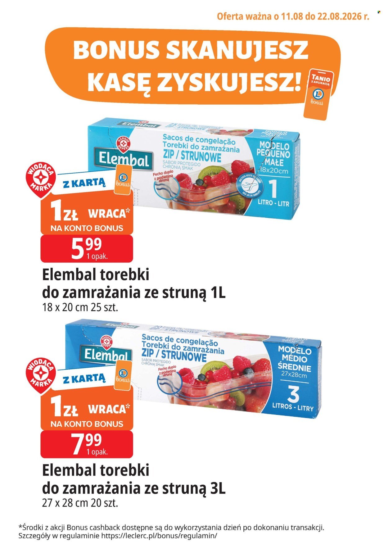 Gazetka E.LECLERC - Od wtorku 11.08.2026