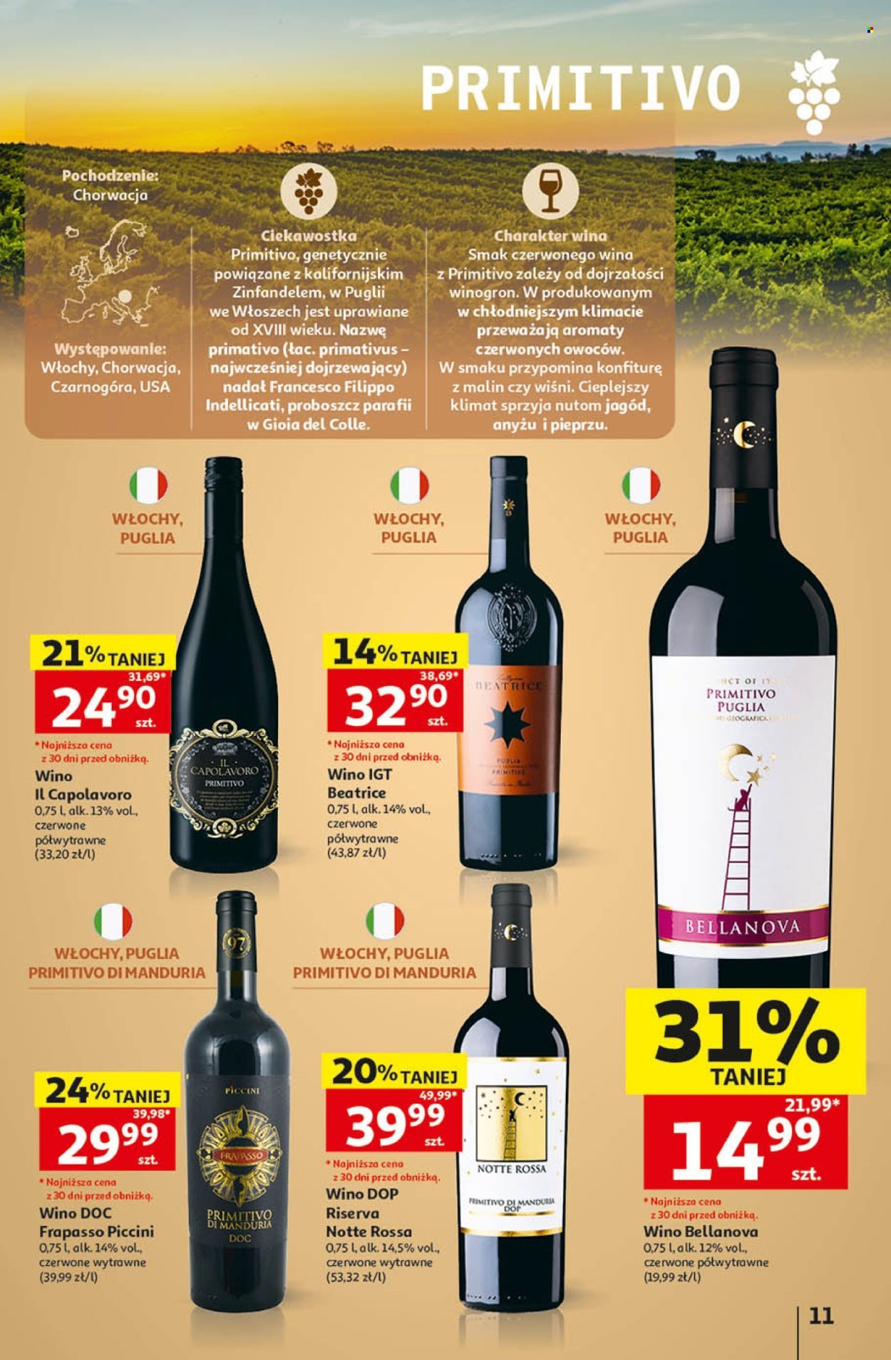 Gazetka AUCHAN - Wino
