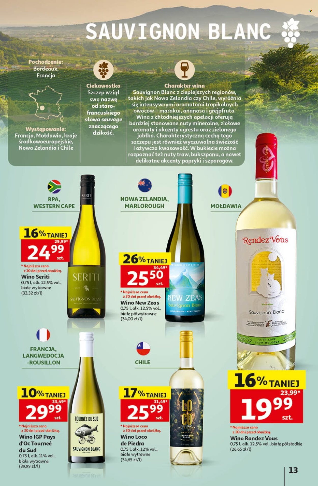 Gazetka AUCHAN - Wino
