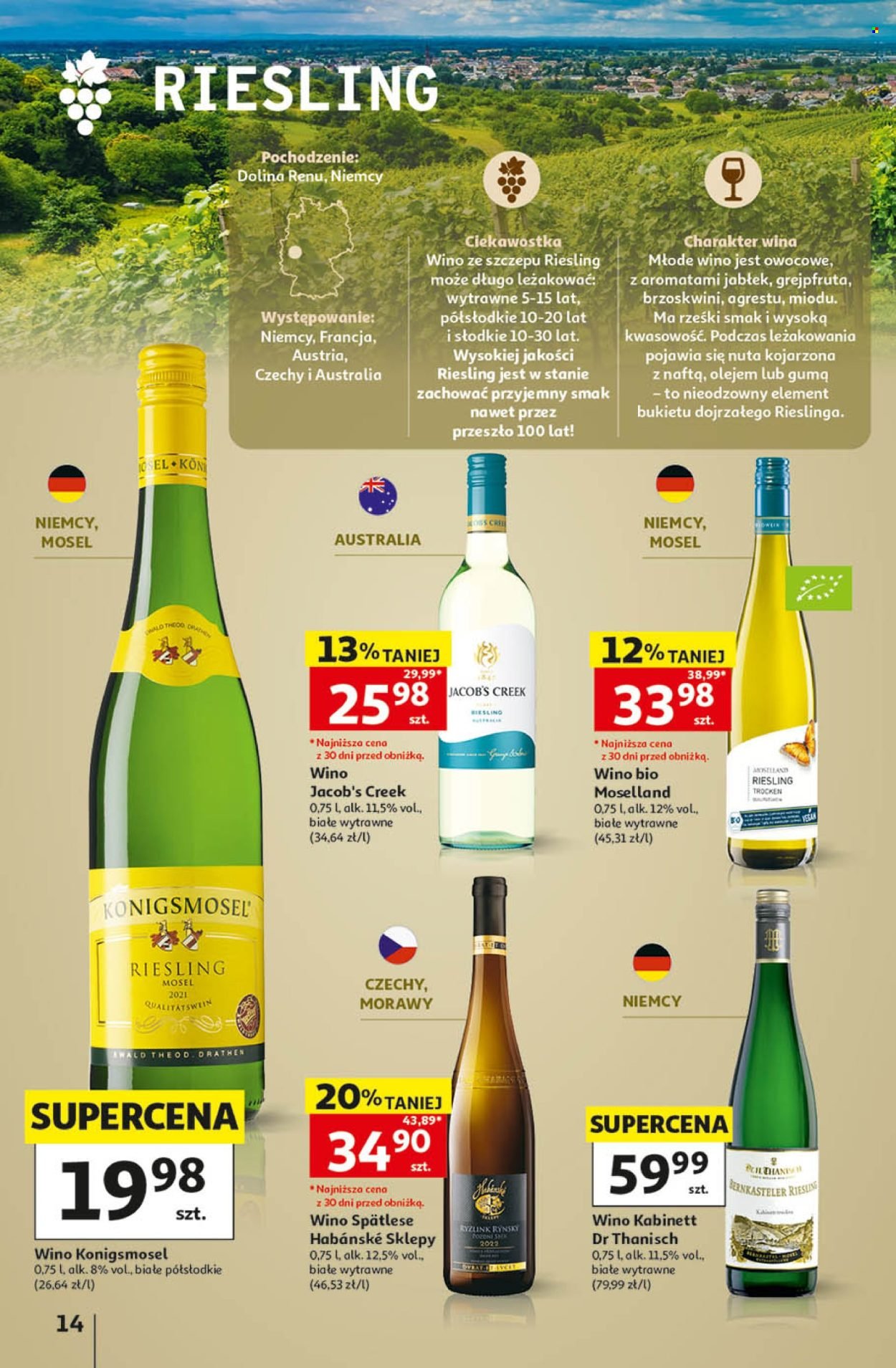 Gazetka AUCHAN - Wino