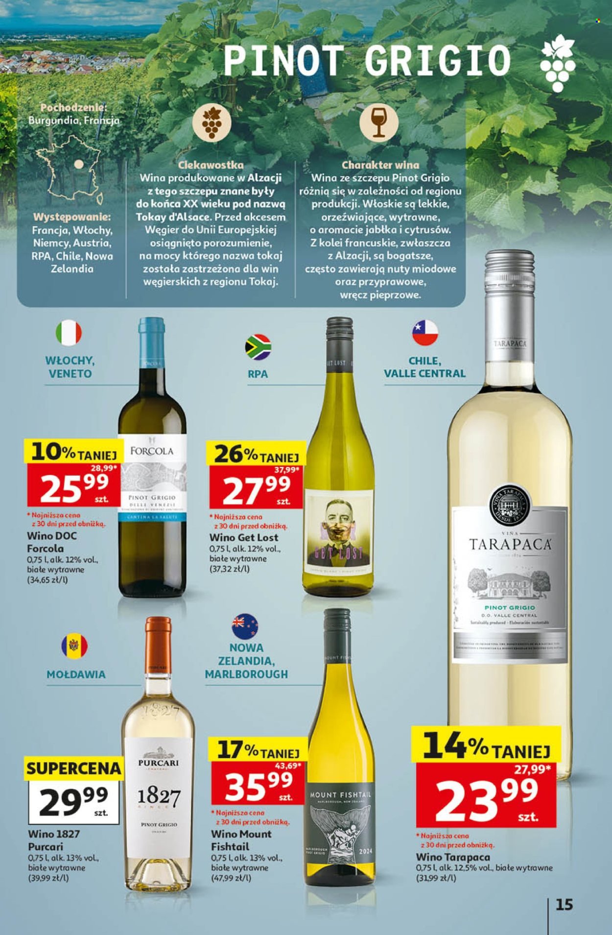 Gazetka AUCHAN - Wino