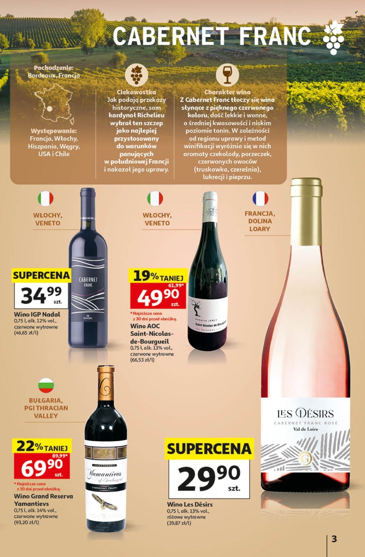 Gazetka AUCHAN - Wino