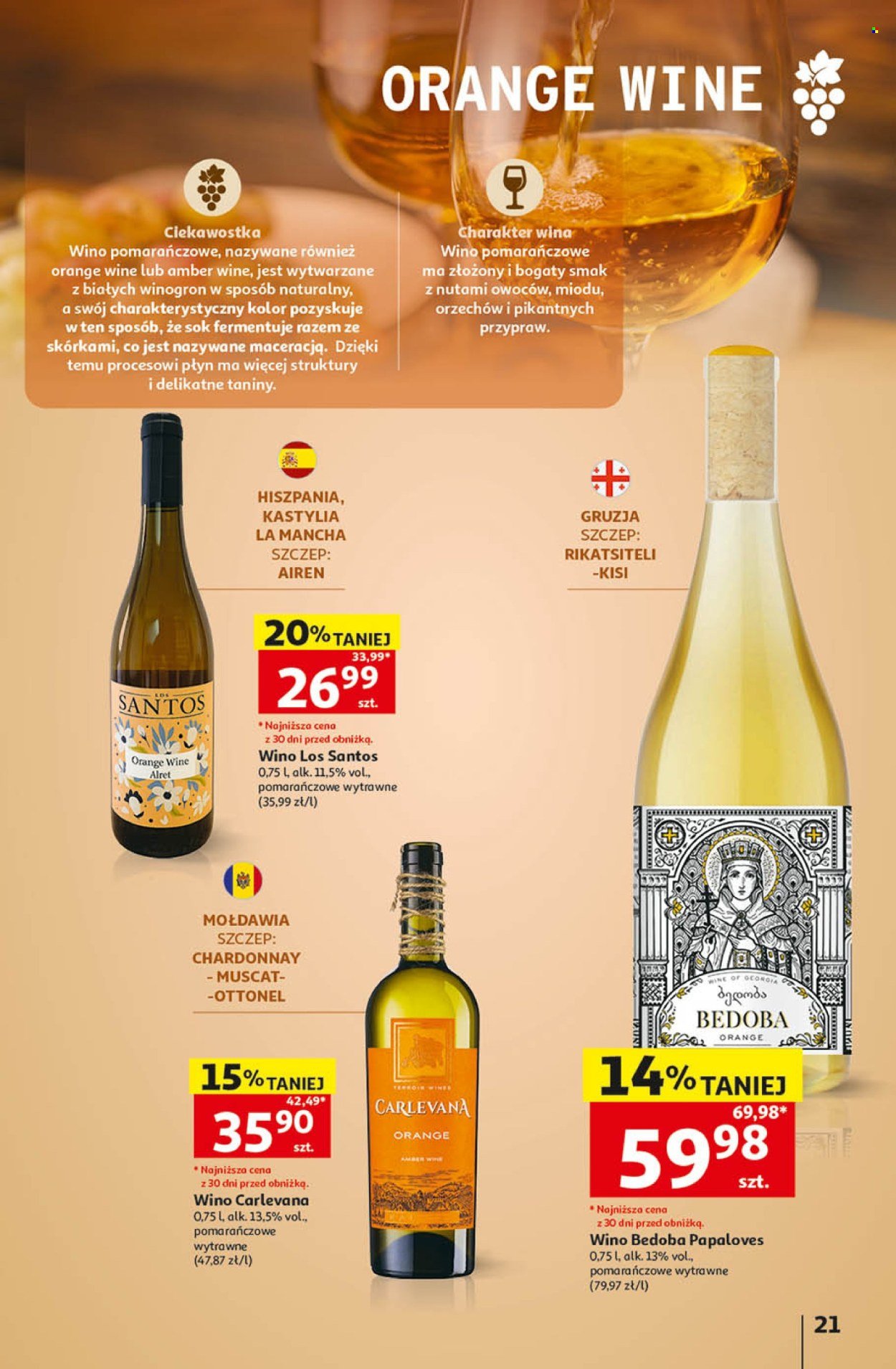 Gazetka AUCHAN - Wino