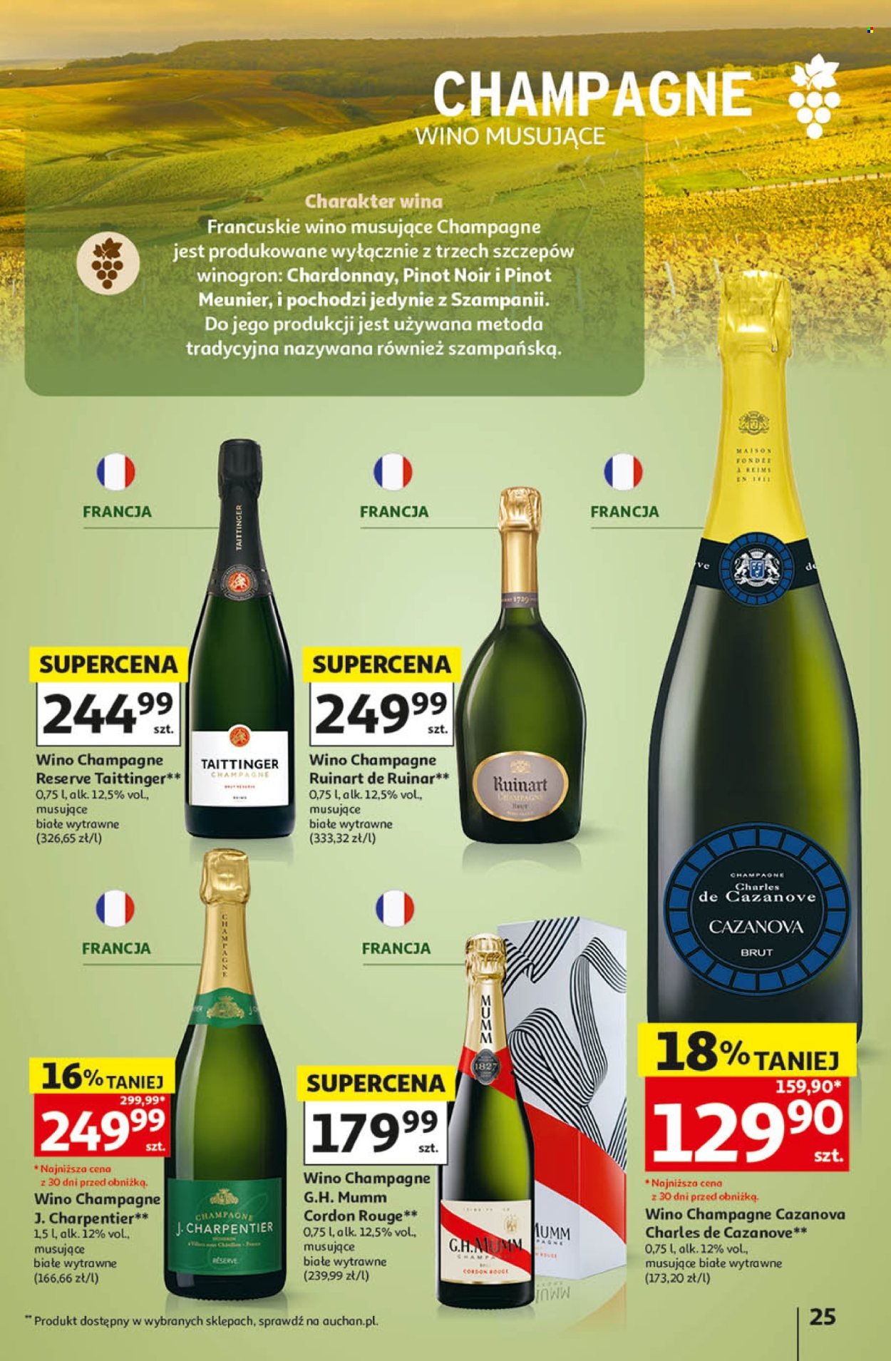Gazetka AUCHAN - Wino