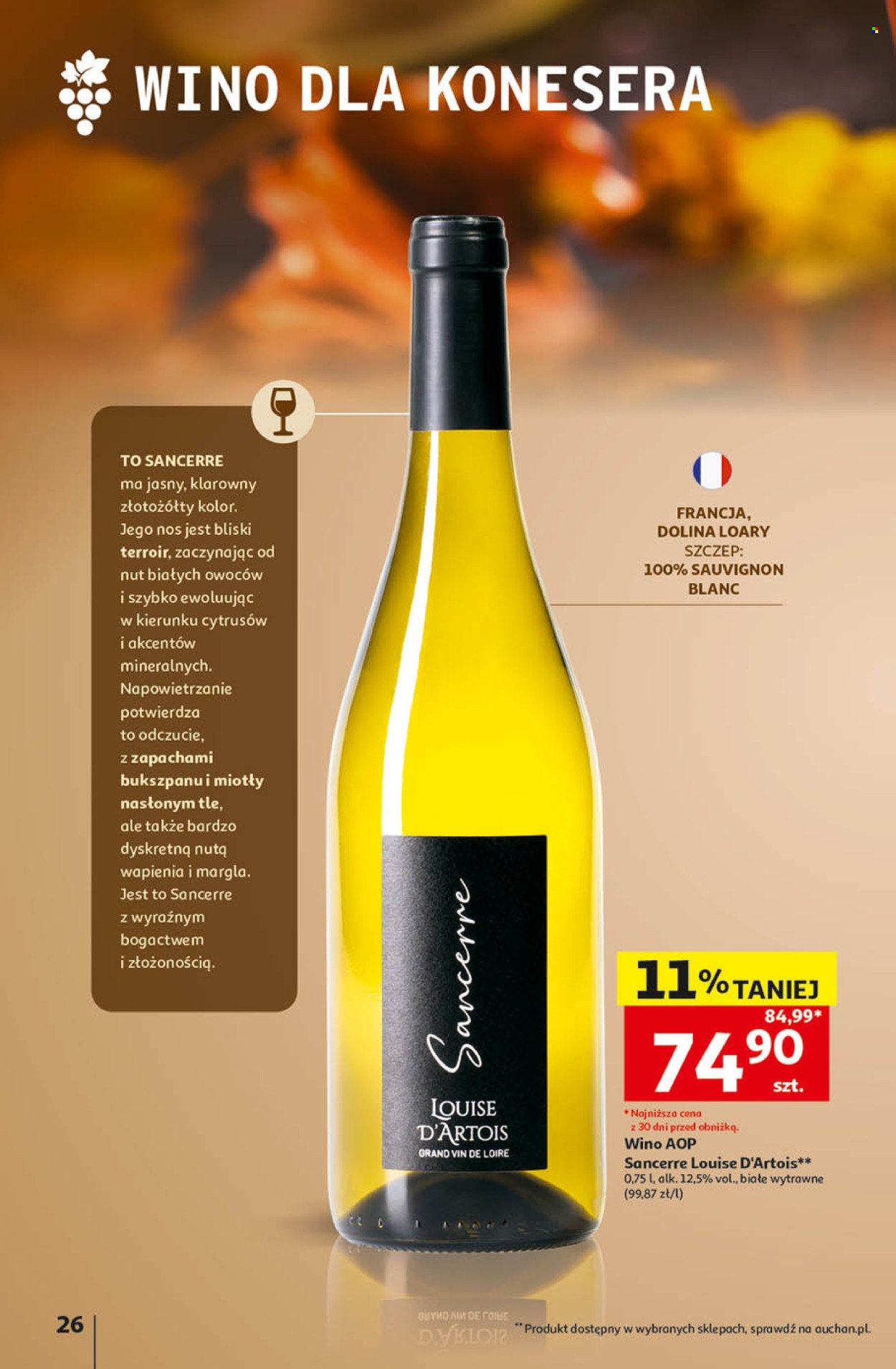 Gazetka AUCHAN - Wino