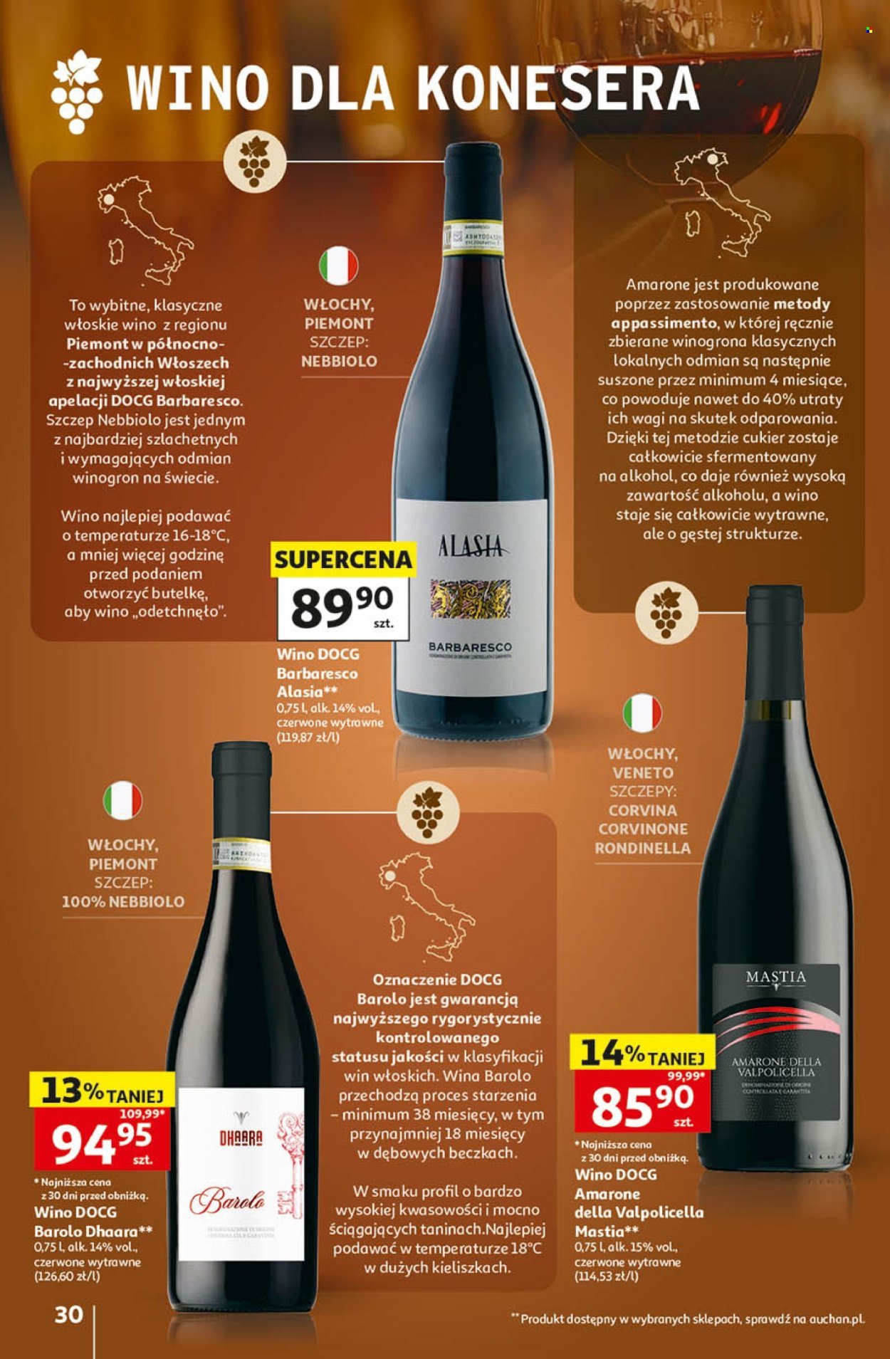 Gazetka AUCHAN - Wino