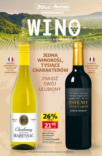 Gazetka AUCHAN - Wino
