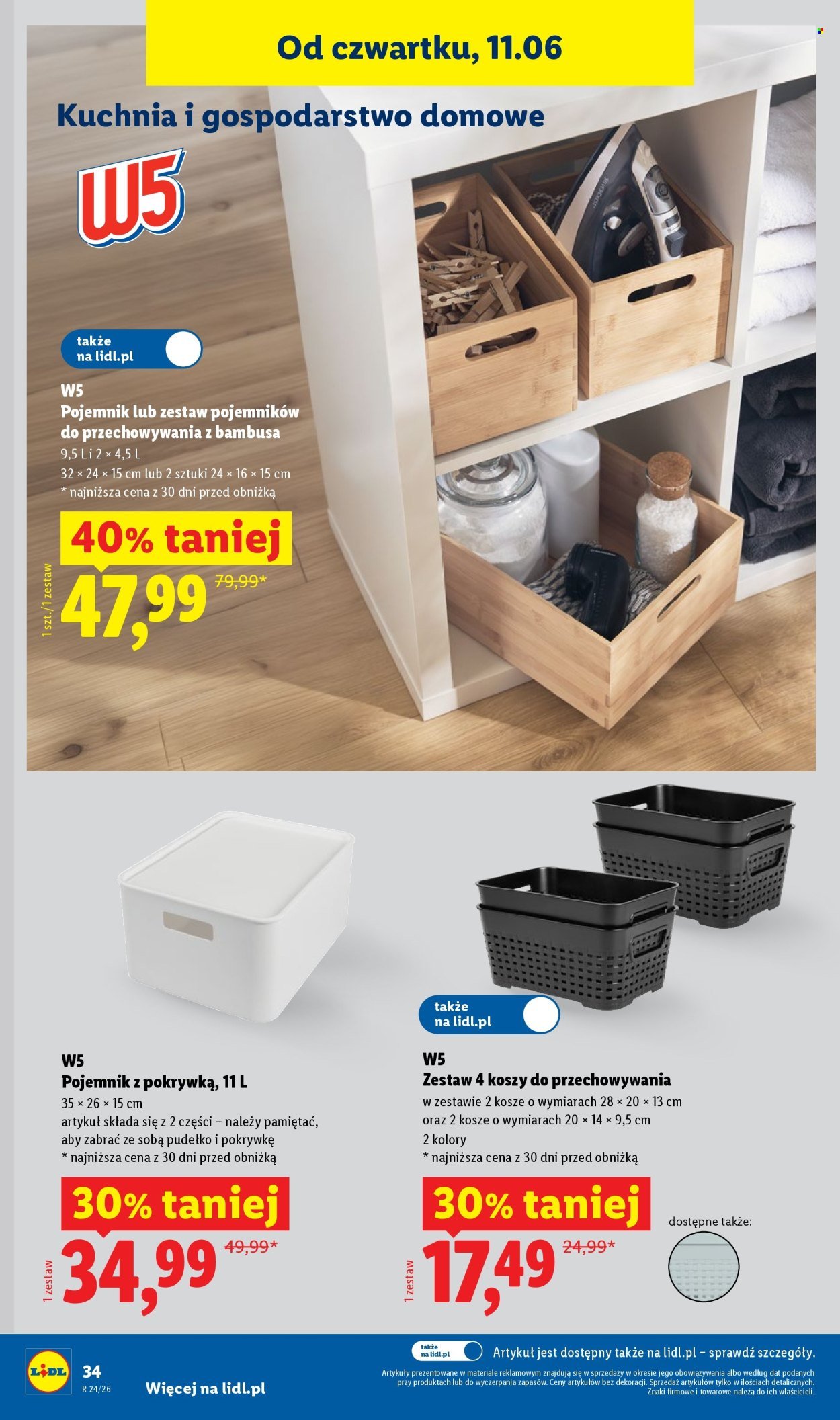 Gazetka LIDL - Od poniedziałku