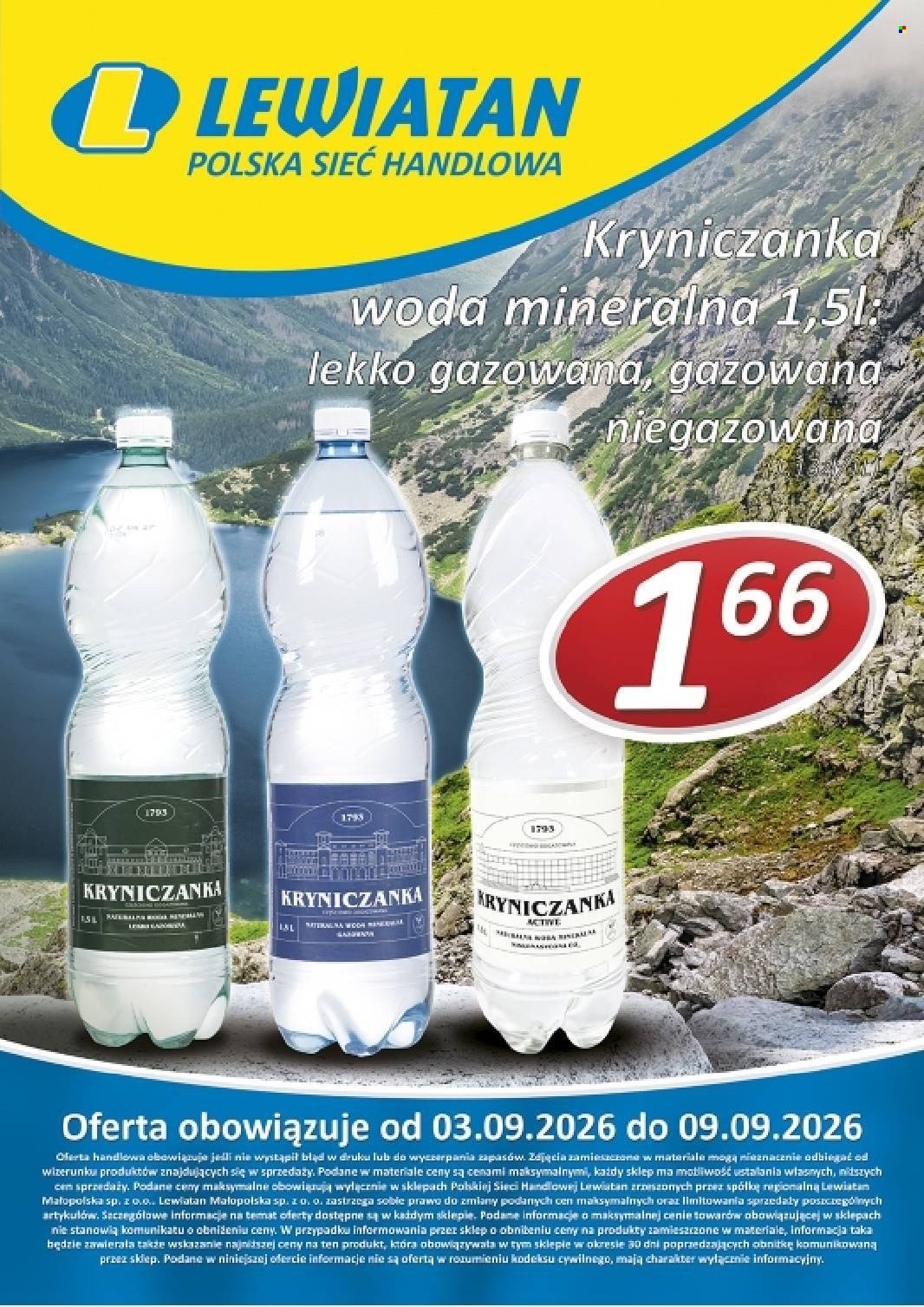 Gazetka LEWIATAN - Od czwartku 3.09.2026