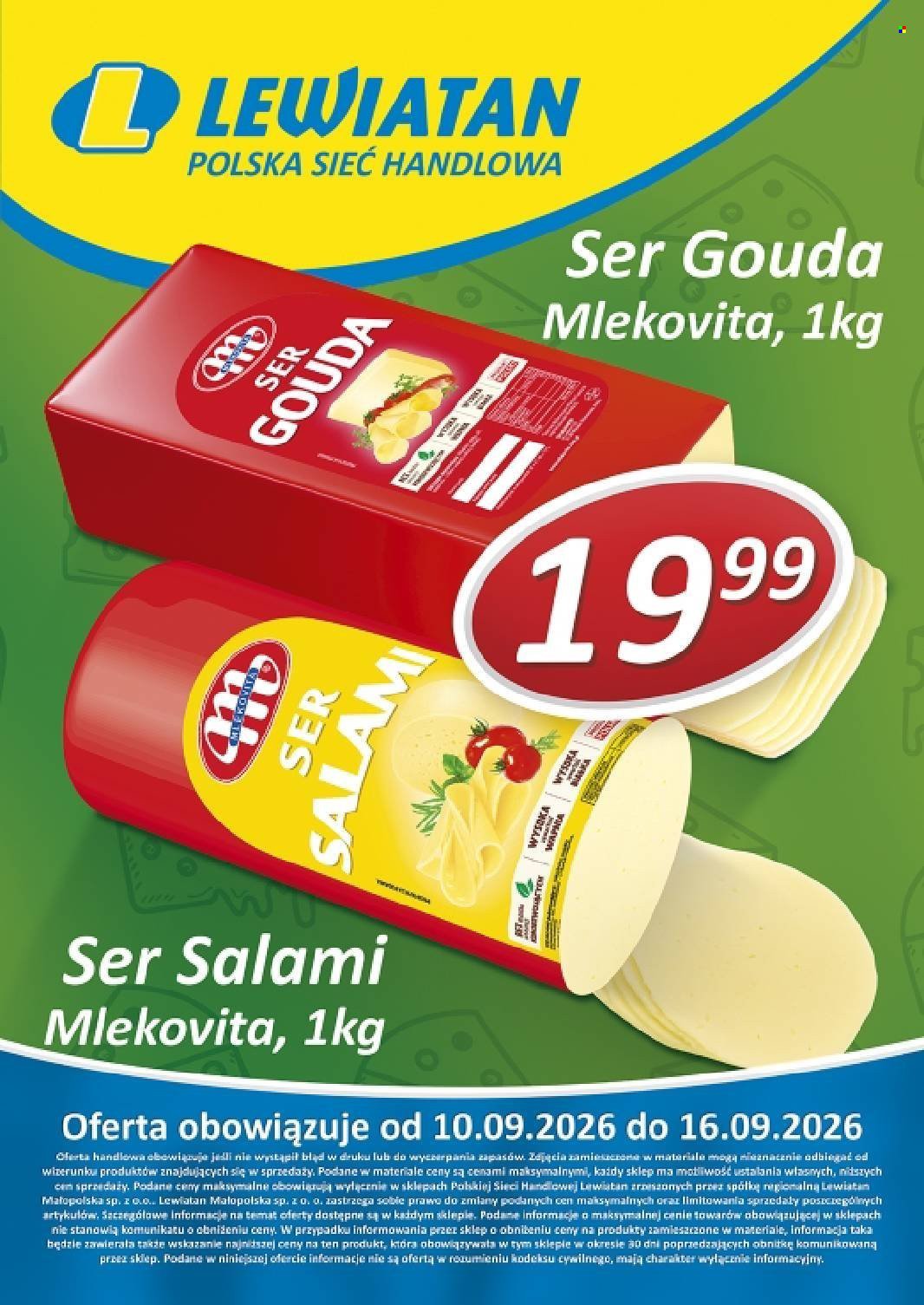 Gazetka LEWIATAN - Od czwartku 10.09.2026