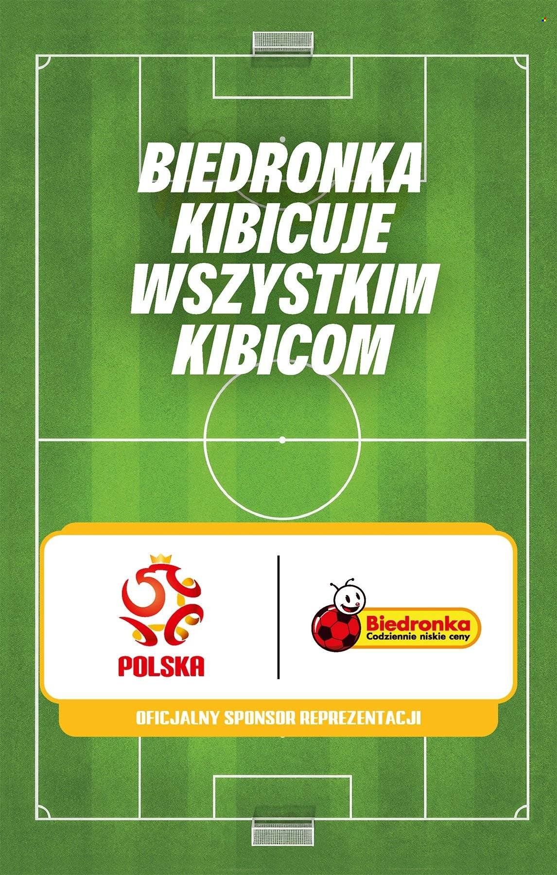 Gazetka BIEDRONKA - Na wtorkowe kibicowanie