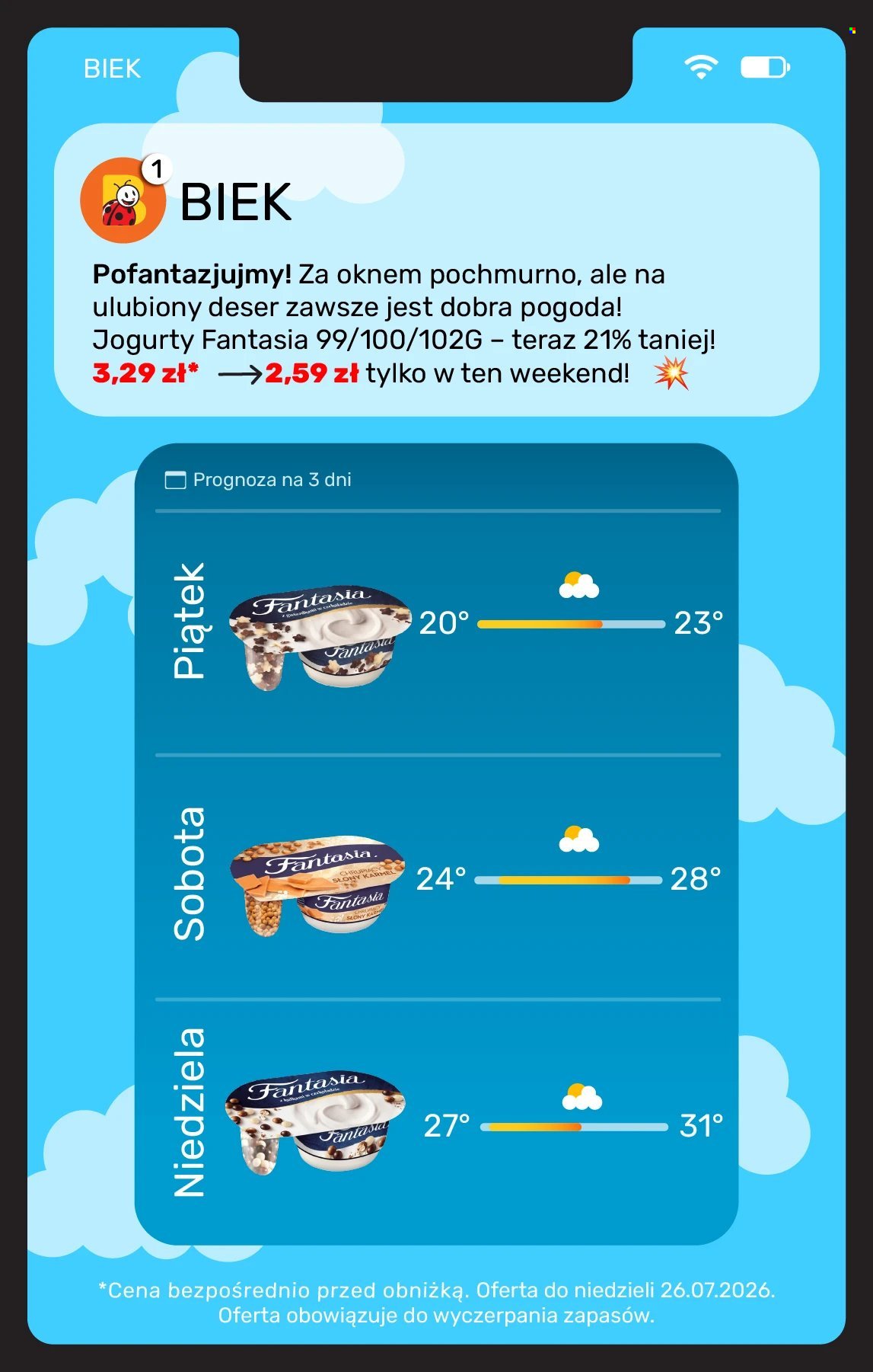 Gazetka BIEDRONKA - Biek