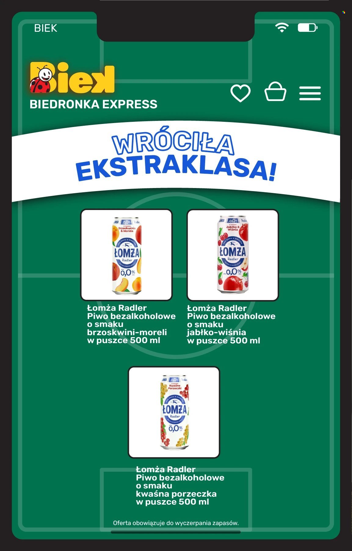 Gazetka BIEDRONKA - Biek