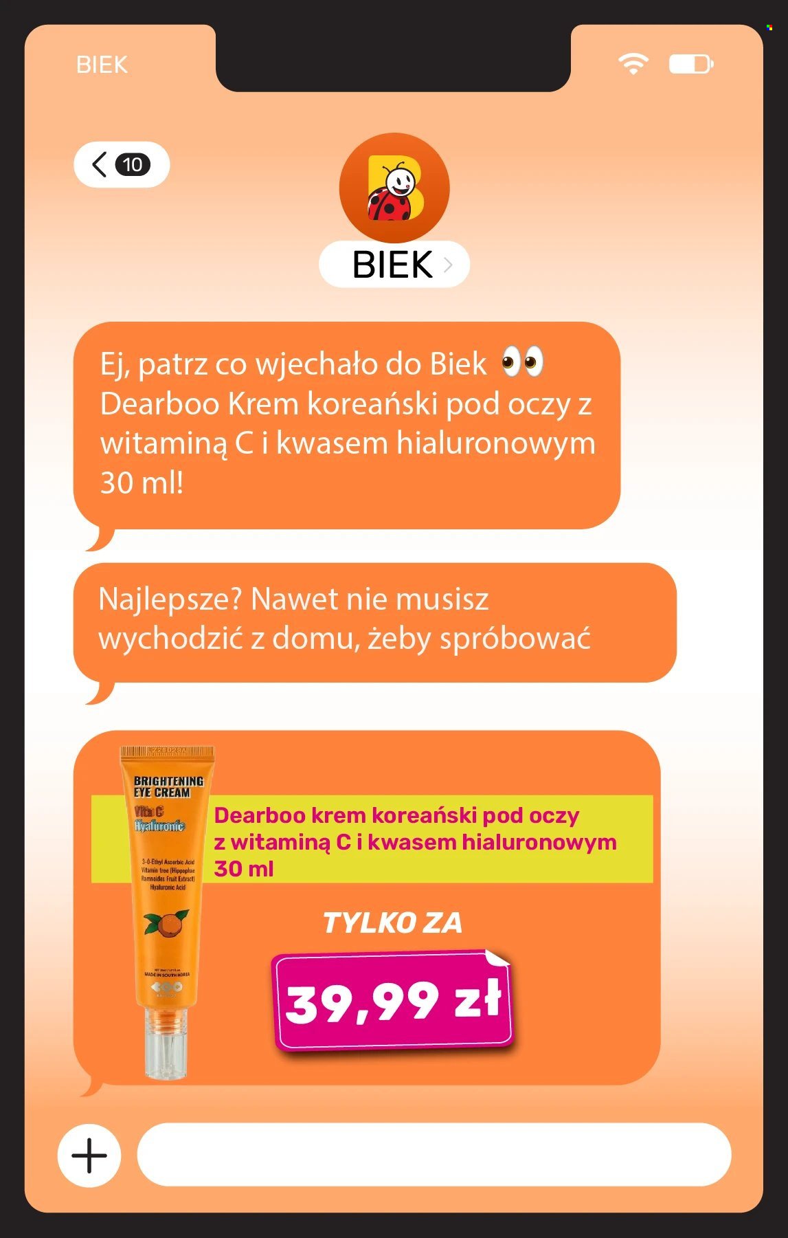Gazetka BIEDRONKA - Biek
