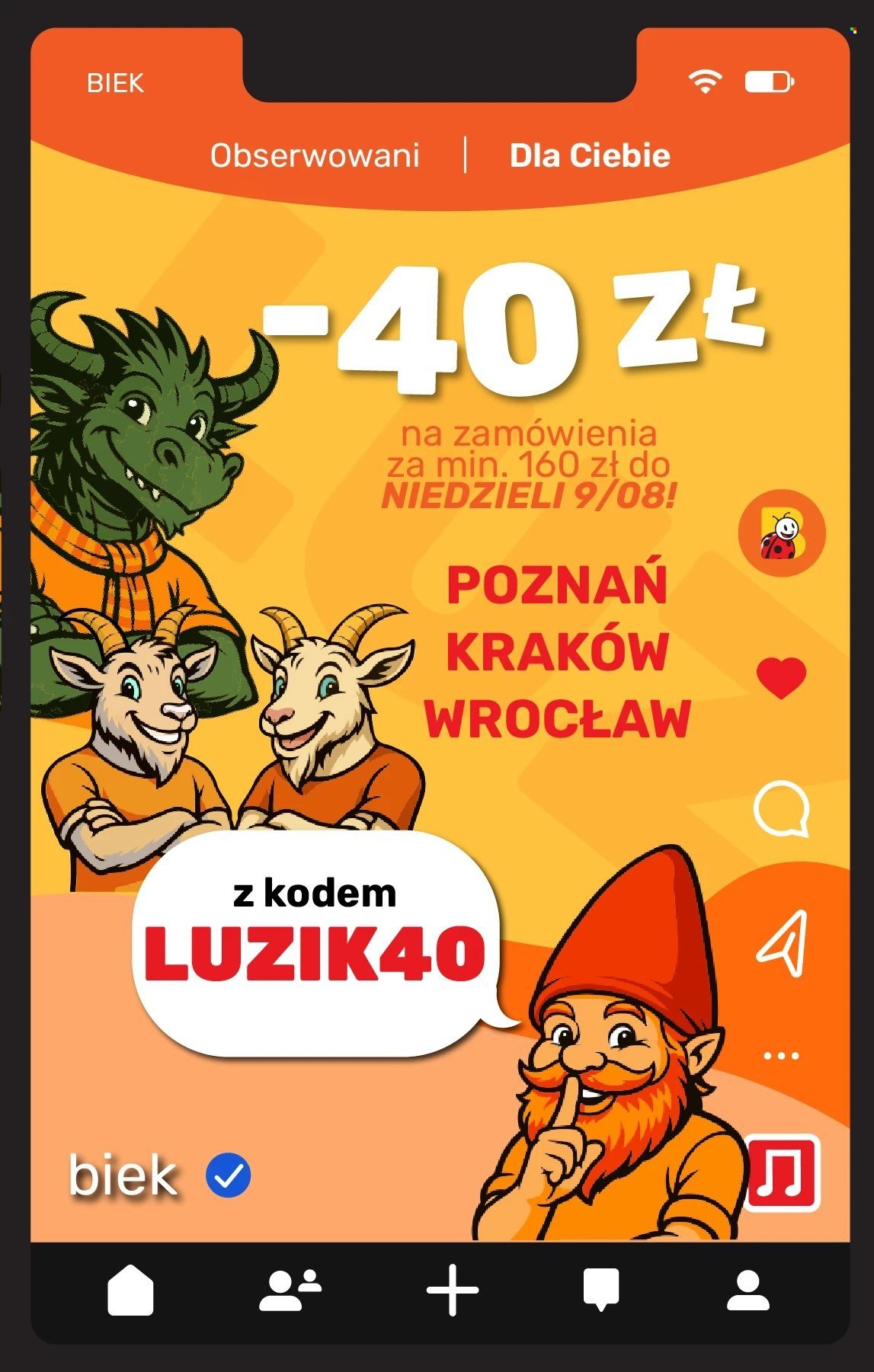 Gazetka BIEDRONKA - Biek