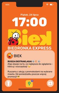 Gazetka BIEDRONKA - Biek