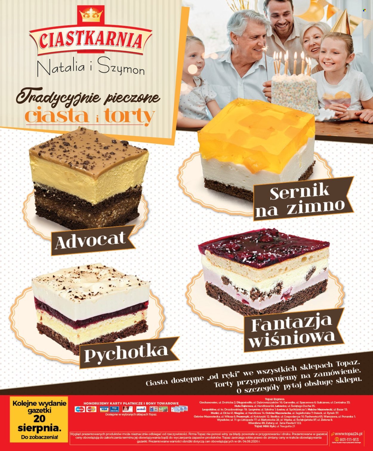 Gazetka TOPAZ - Od czwartku 13.08.2026