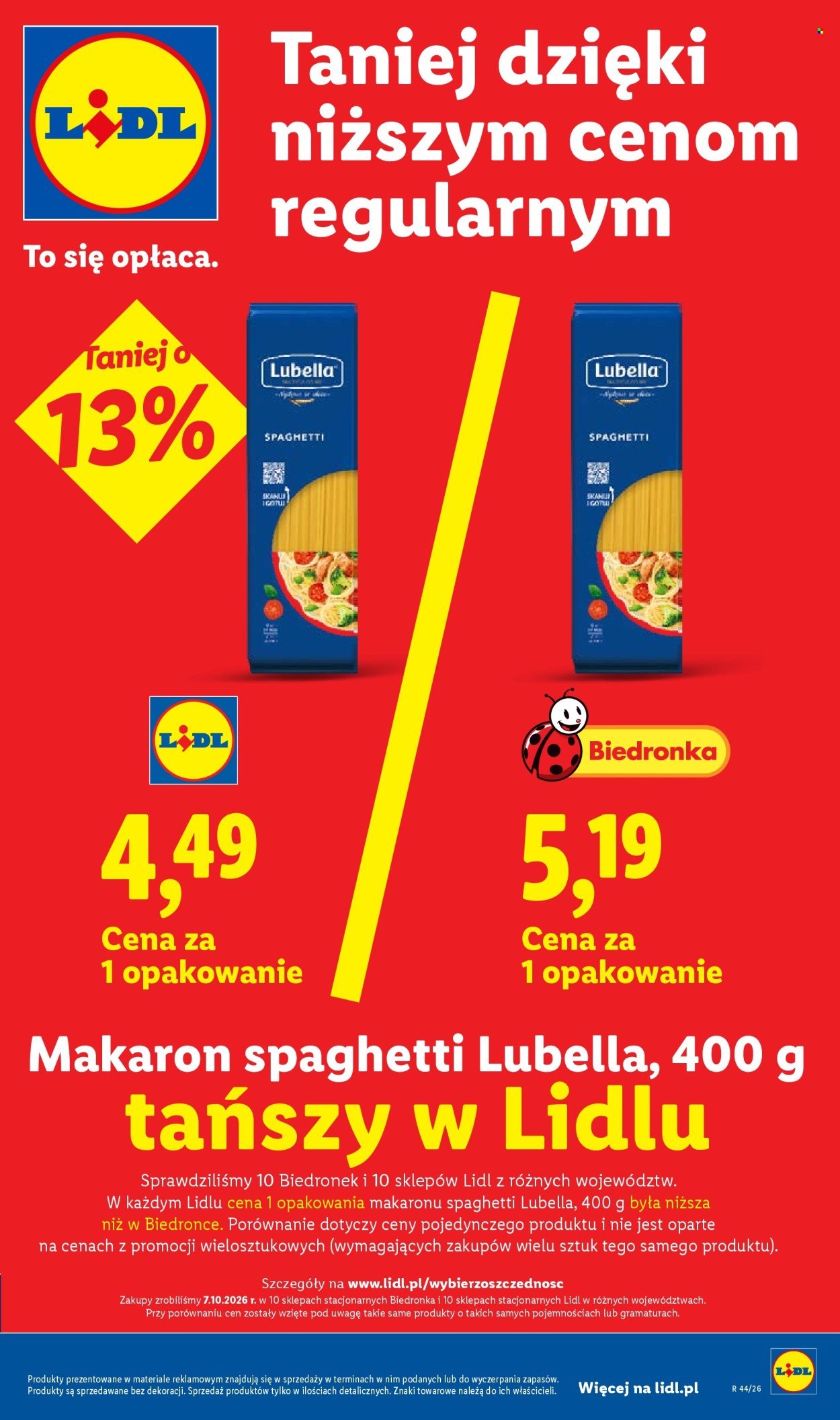 Gazetka LIDL - Od poniedziałku