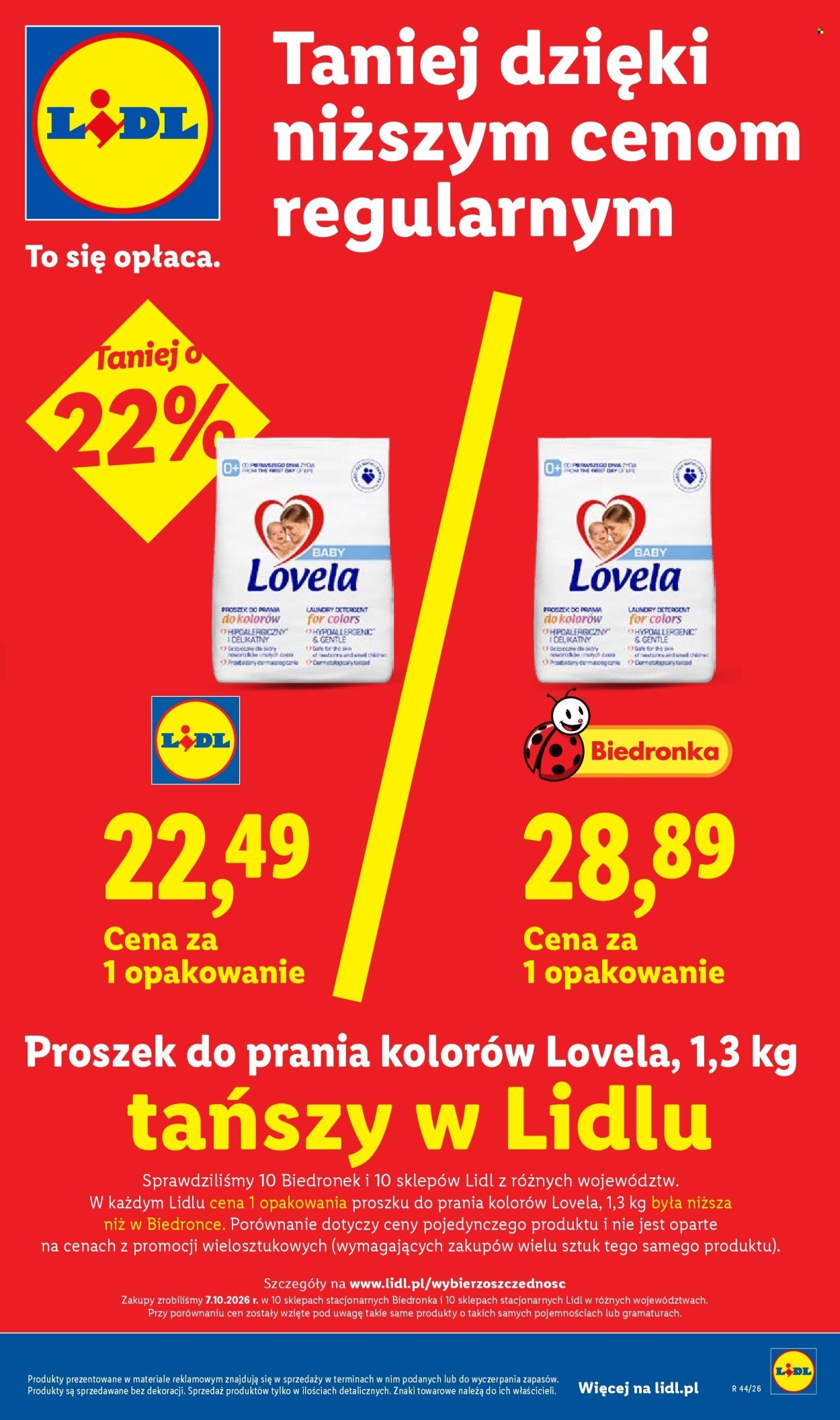 Gazetka LIDL - Od poniedziałku