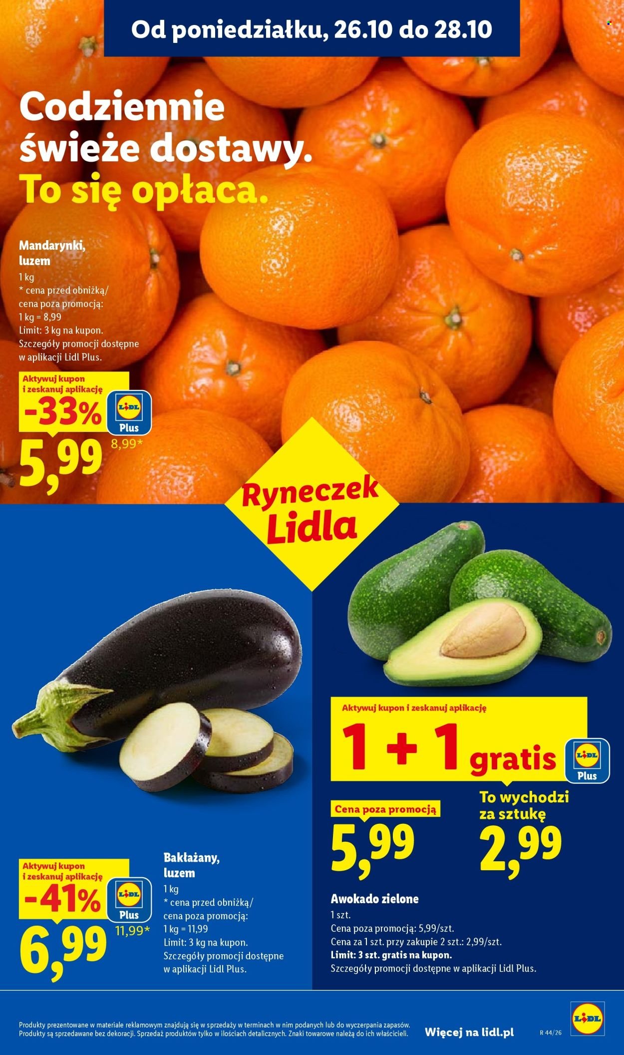 Gazetka LIDL - Od poniedziałku