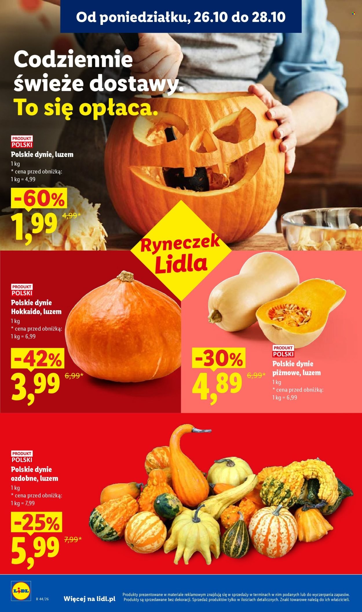 Gazetka LIDL - Od poniedziałku