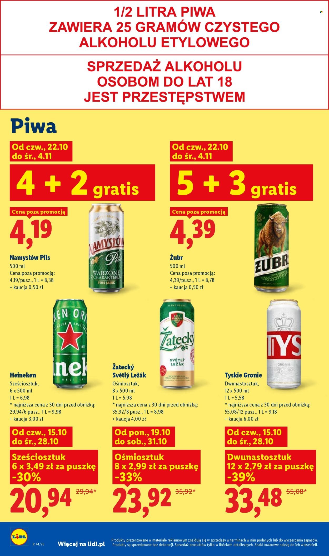 Gazetka LIDL - Od poniedziałku