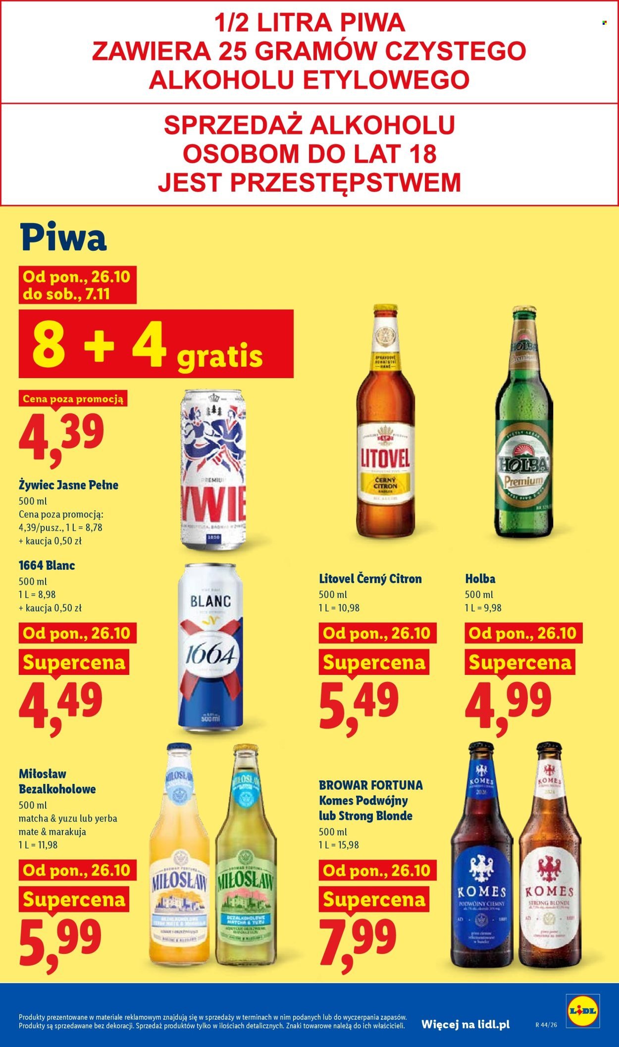 Gazetka LIDL - Od poniedziałku