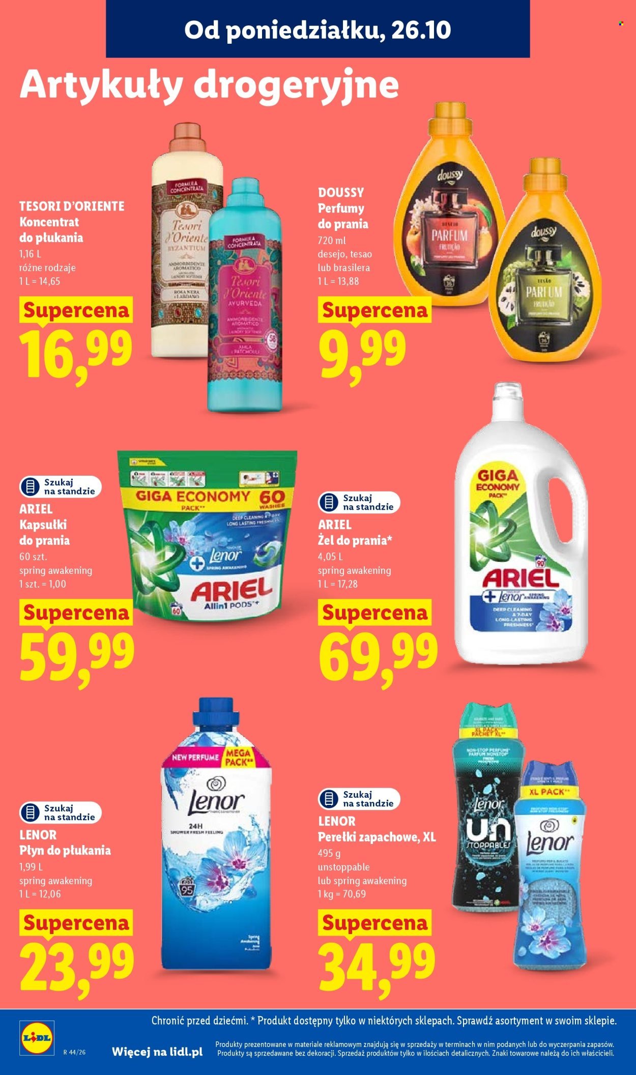 Gazetka LIDL - Od poniedziałku