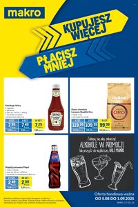 Gazetka MAKRO - Kupujesz więcej płacisz mniej (2025-08-05 - 2025-09-01)