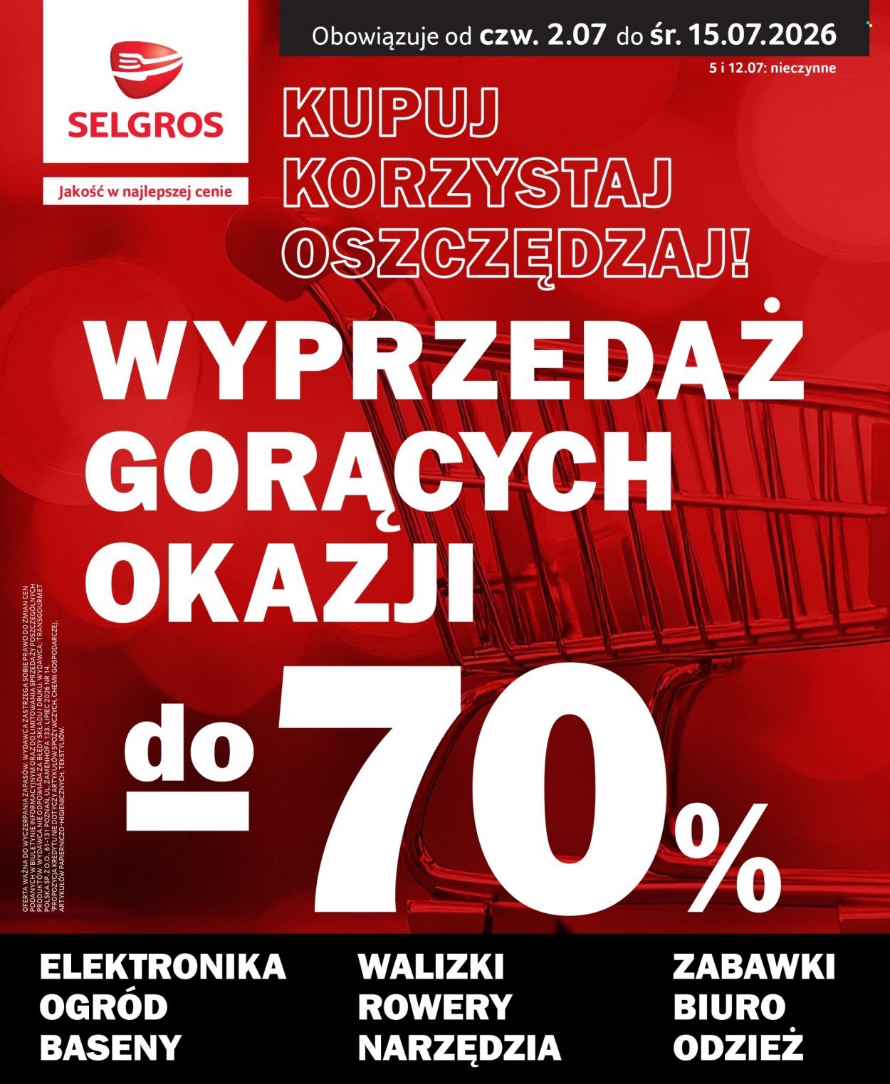 Gazetka SELGROS - Totalna Wyprzedaż