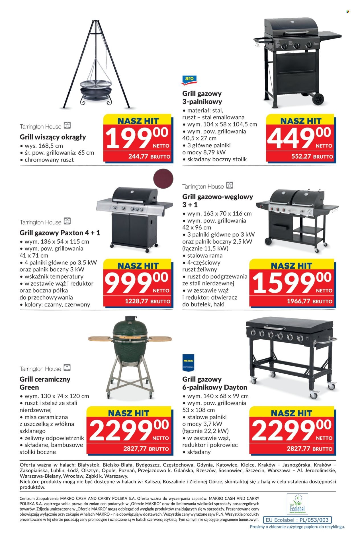 Gazetka MAKRO - Katalog Grill-Ogród