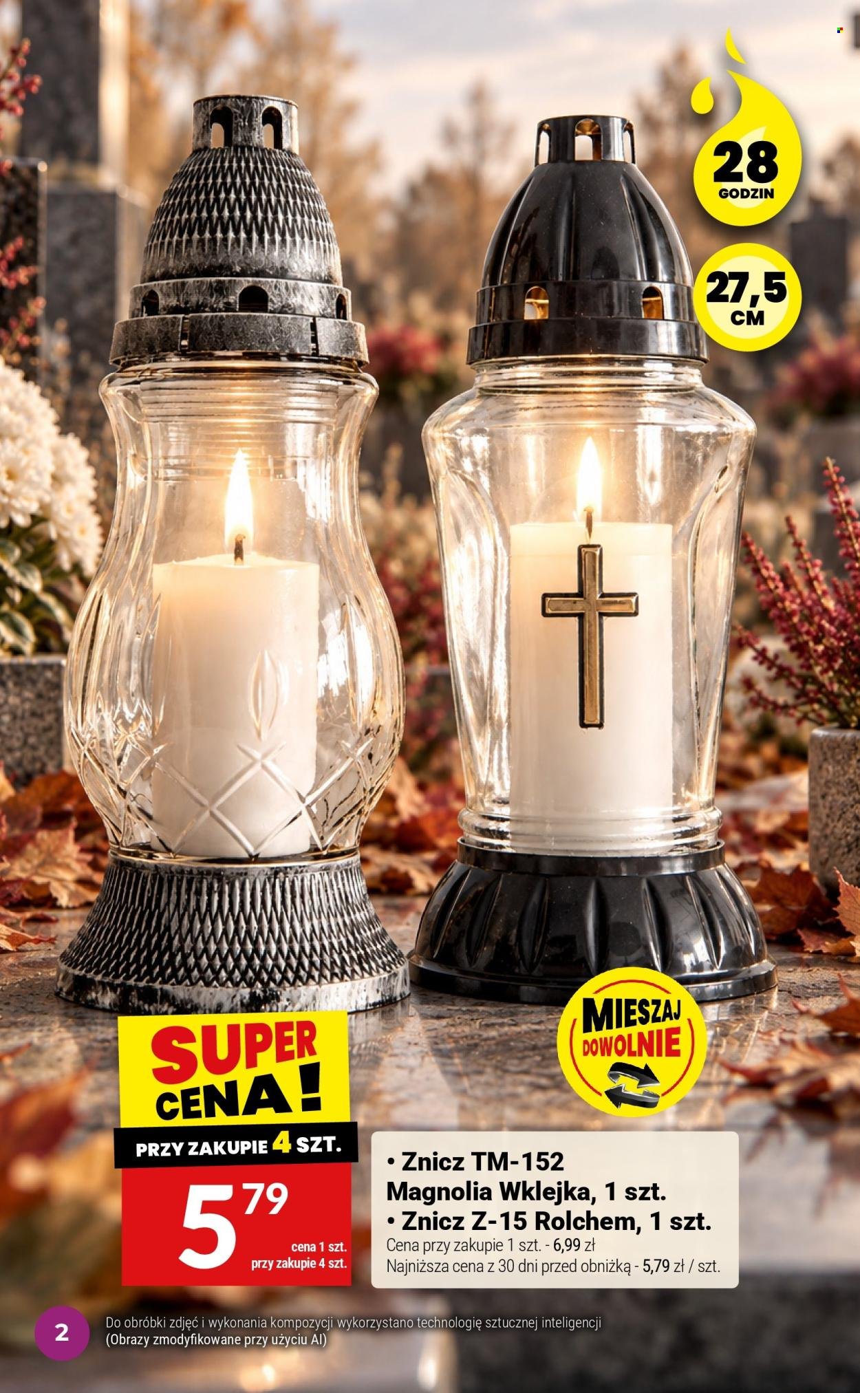 Gazetka TWÓJ MARKET - Katalog zniczy 40/2026
