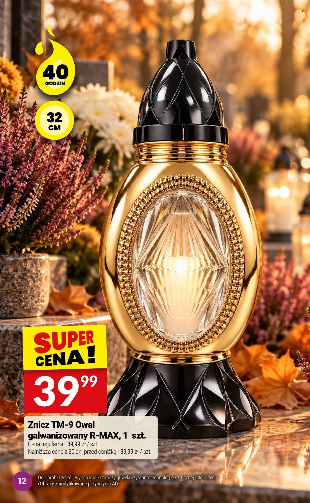 Gazetka TWÓJ MARKET - Katalog zniczy 40/2026